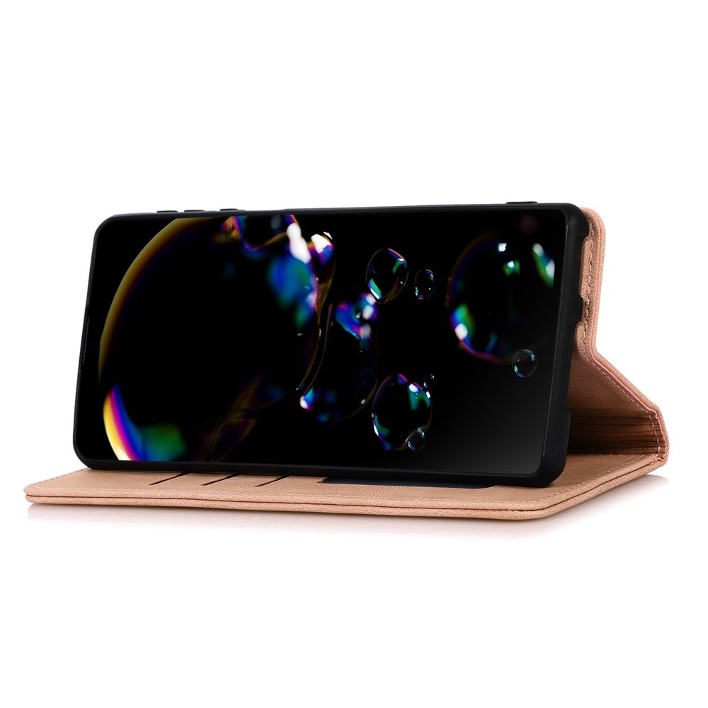 Galaxy S26 Ultra - Flip Case Hülle in Wildleder Optik