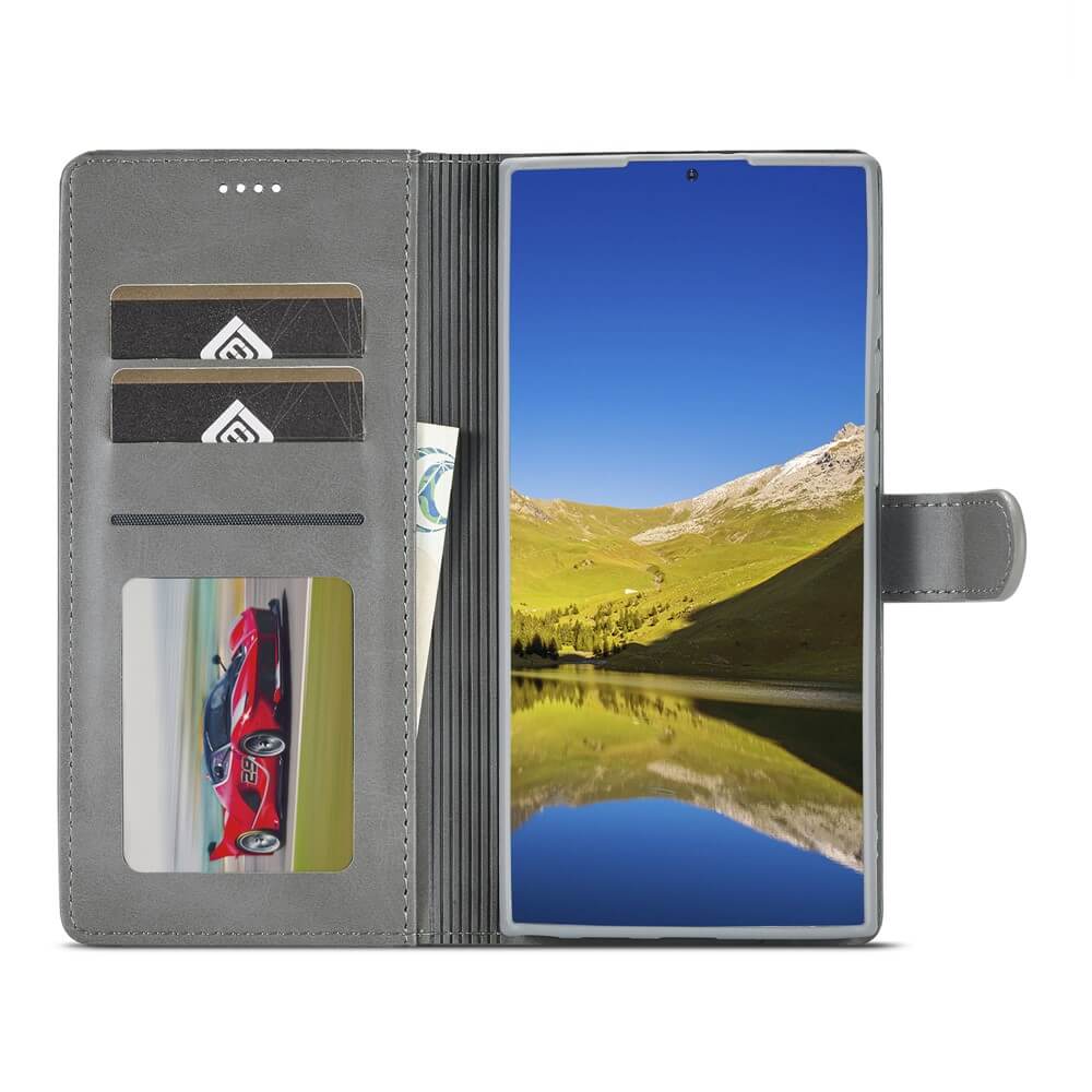 Galaxy S26 Ultra - LC.IMEEKE Custodia in pelle