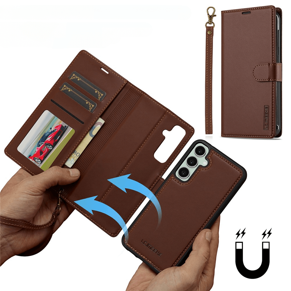 Galaxy A37 - LC.IMEEKE L2 Serie Brieftasche und Hülle