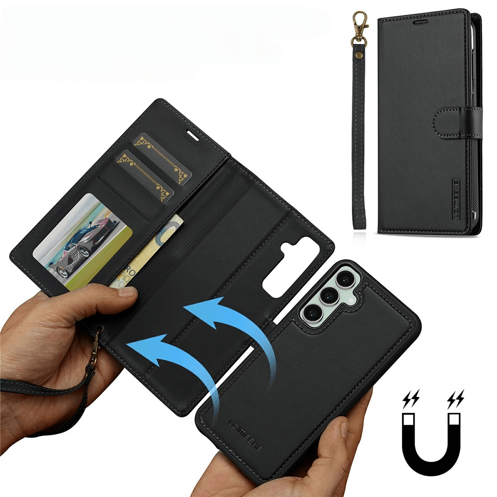 Galaxy A37 - LC.IMEEKE L2 Serie Brieftasche und Hülle