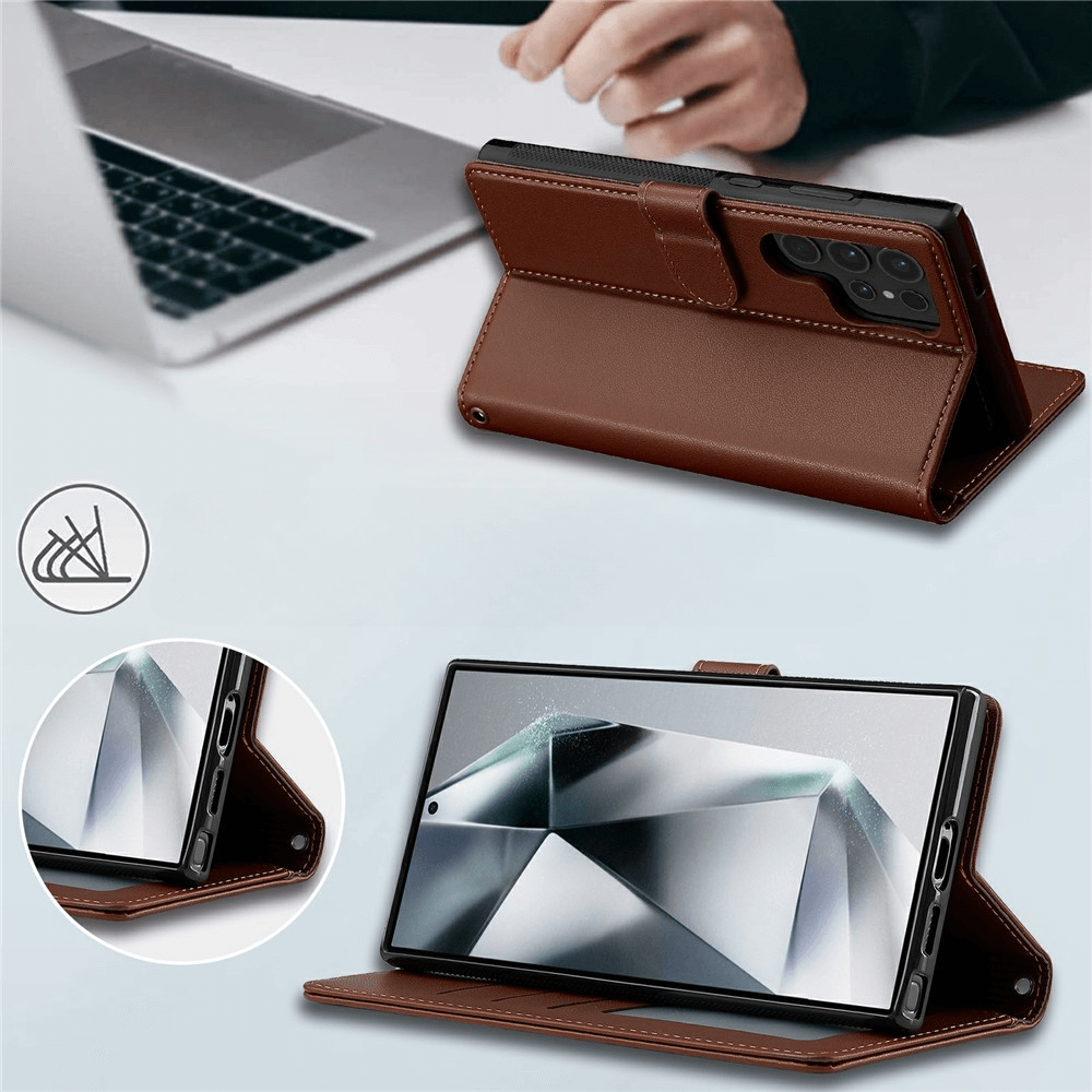 Galaxy S26 Ultra - LC.IMEEKE serie L2 custodia portafoglio divisibile