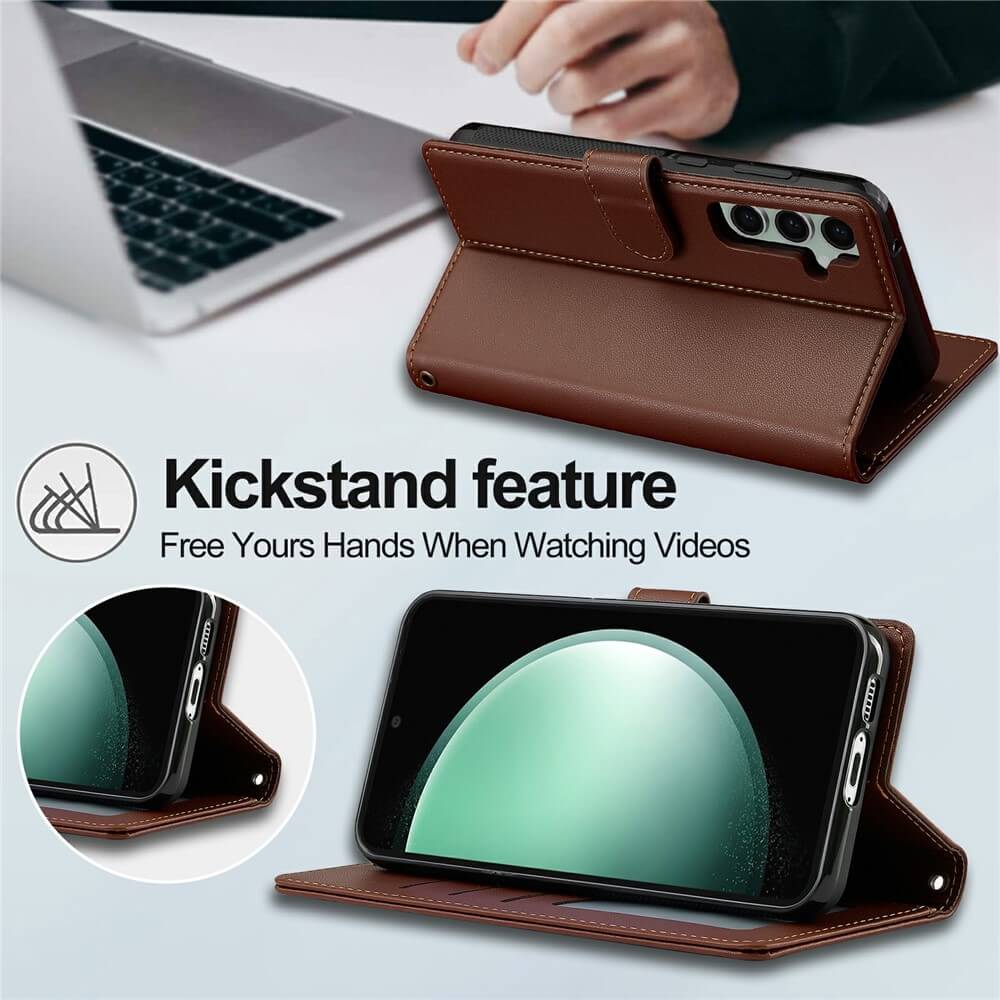 Galaxy S26+ Plus - LC.IMEEKE série L2 Portefeuille et étui