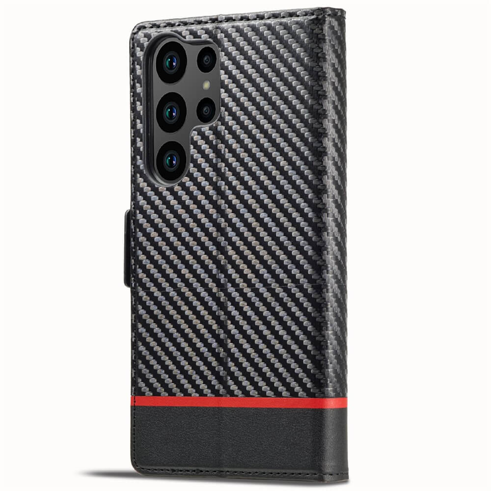 Galaxy S26 Ultra - LC.IMEEKE Custodia Carbon Fiber