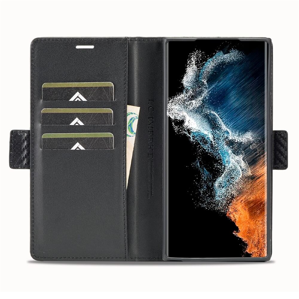 Galaxy S26 Ultra - LC.IMEEKE Custodia Carbon Fiber