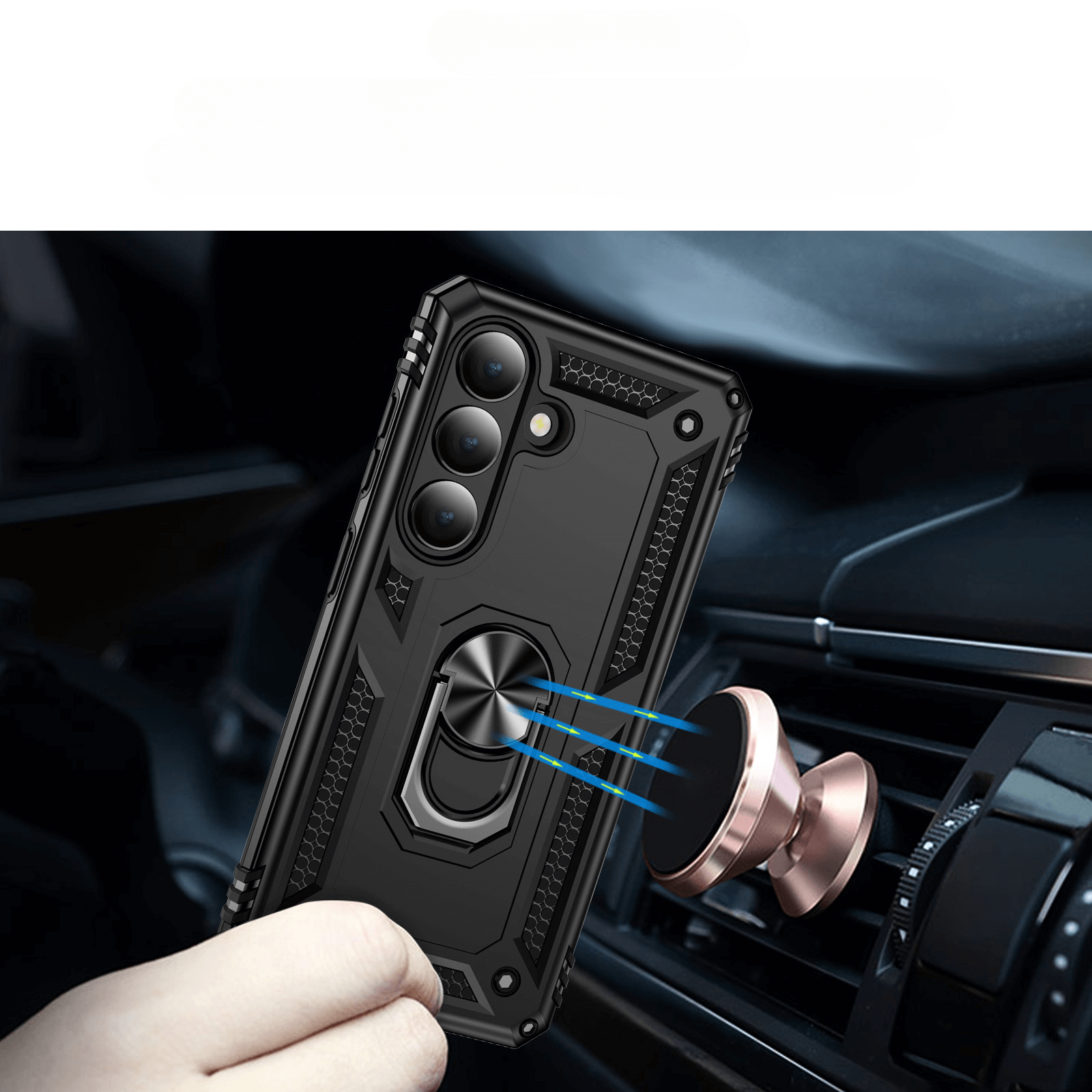 Galaxy S26+ Plus - Robusta back cover con kickstand