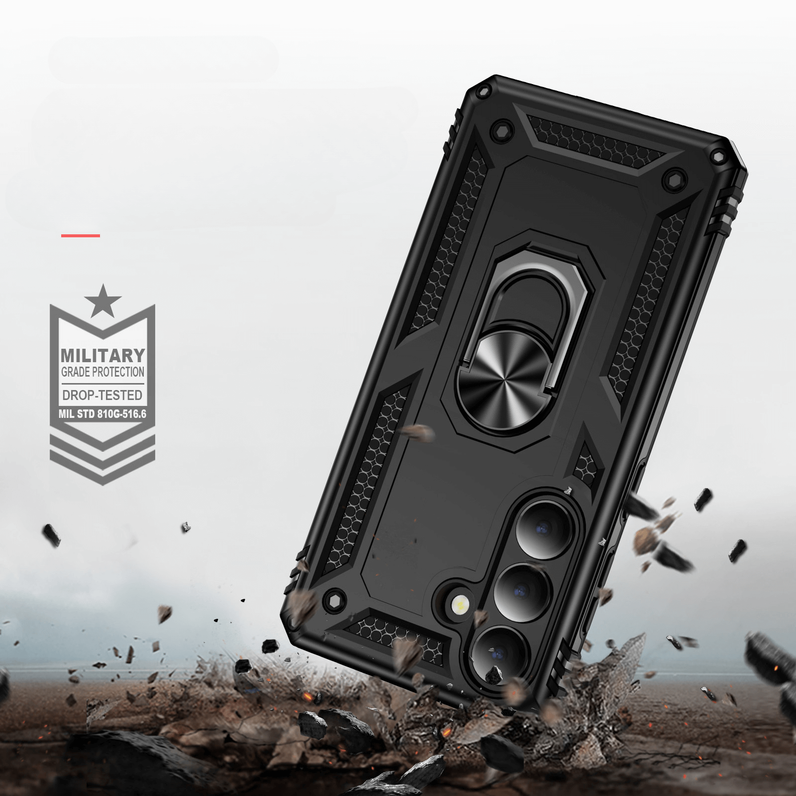 Galaxy S26+ Plus - Robusta back cover con kickstand