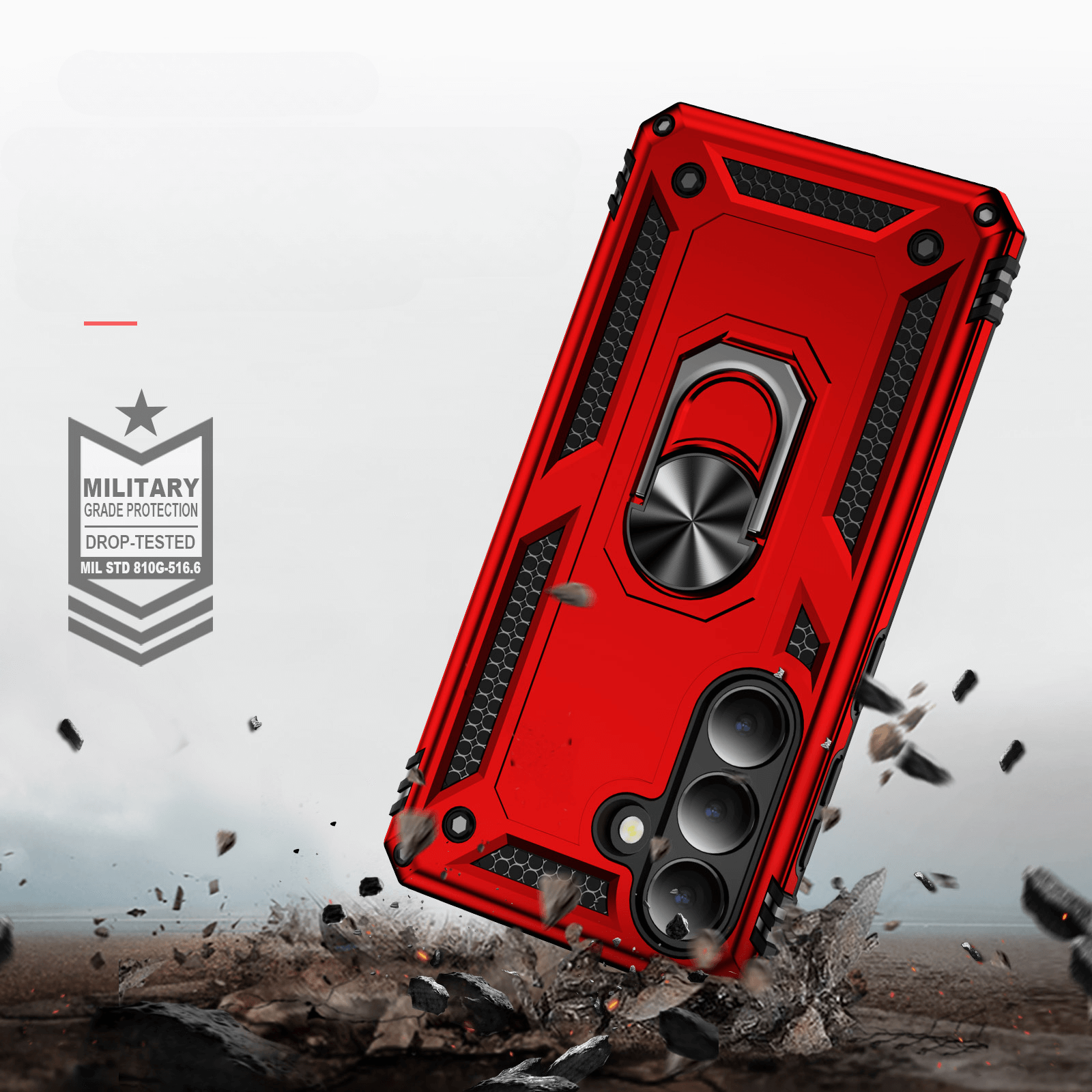 Galaxy S26+ Plus - Robusta back cover con kickstand