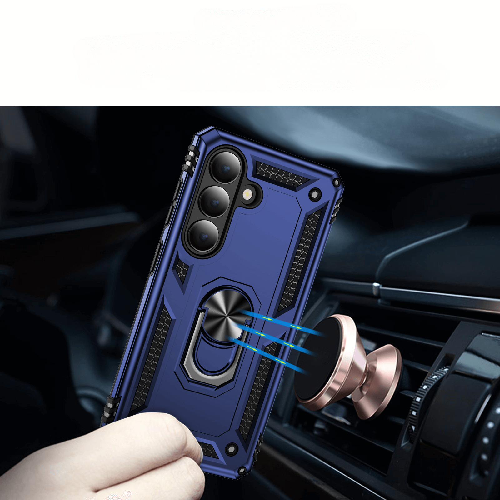 Galaxy S26+ Plus - Robusta back cover con kickstand