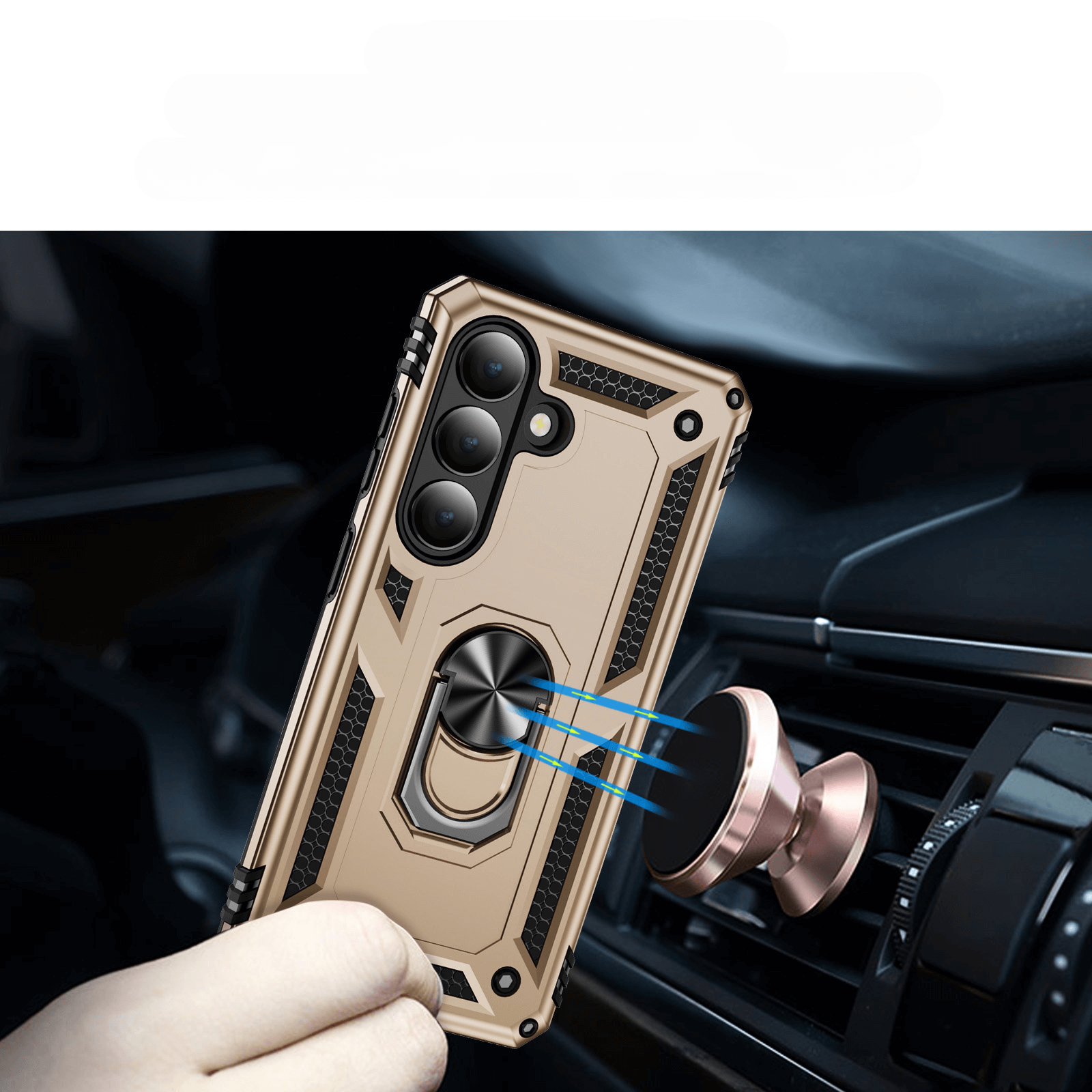 Galaxy S26+ Plus - Robusta back cover con kickstand