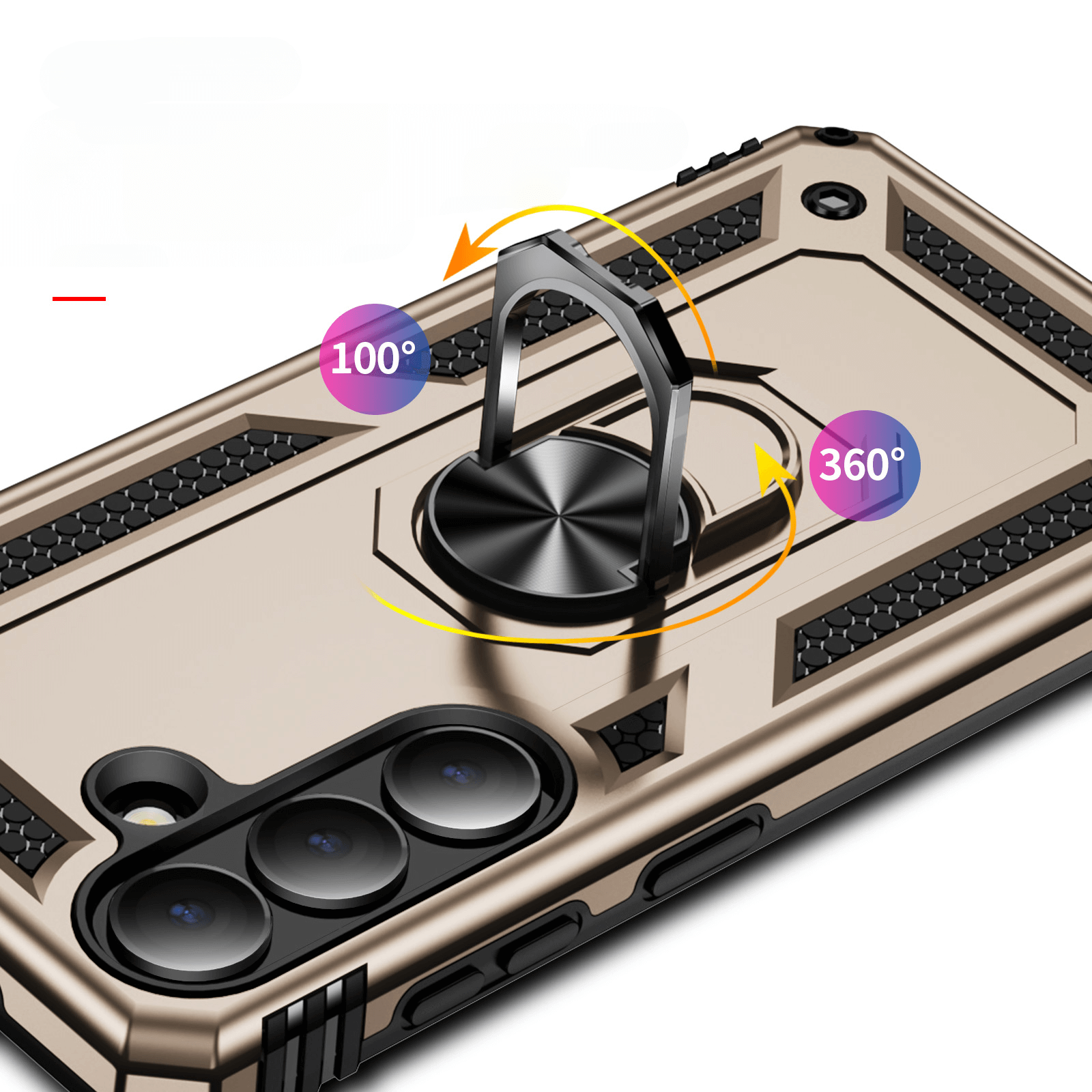 Galaxy S26+ Plus - Robusta back cover con kickstand