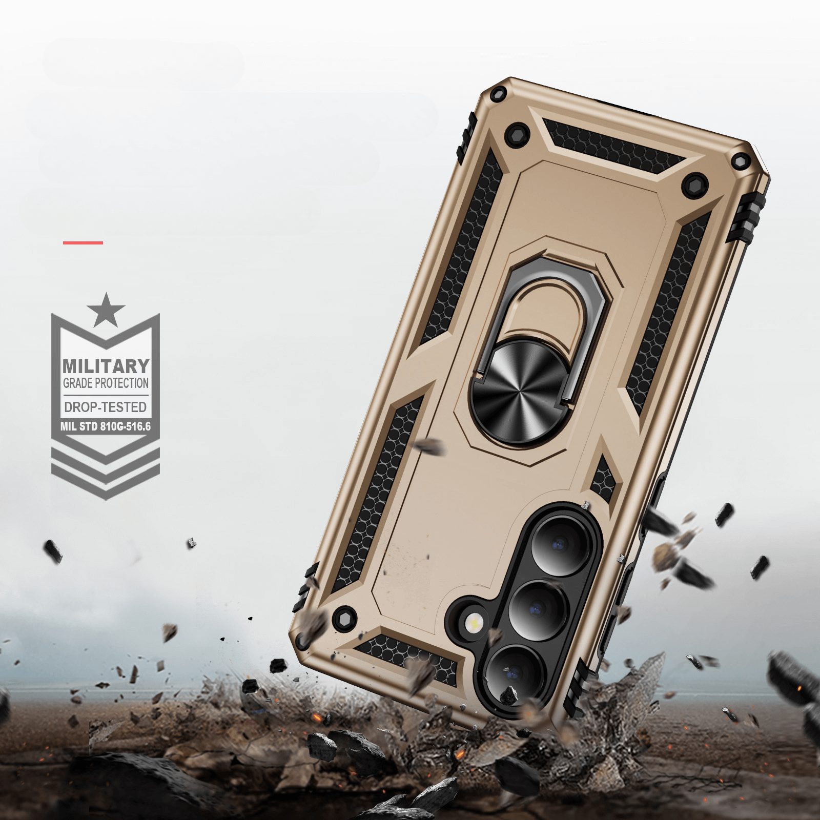 Galaxy S26+ Plus - Robusta back cover con kickstand