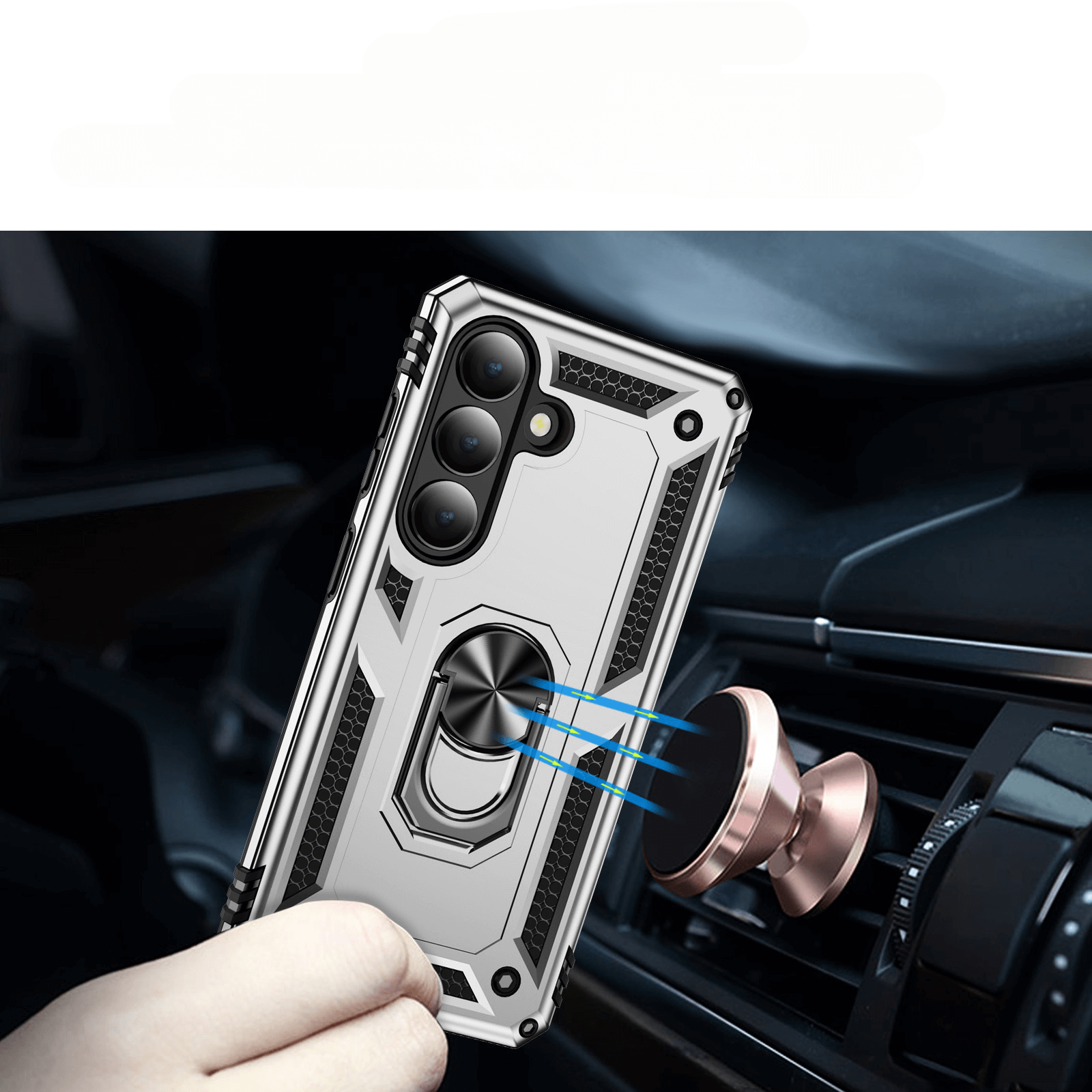 Galaxy S26+ Plus - Robusta back cover con kickstand