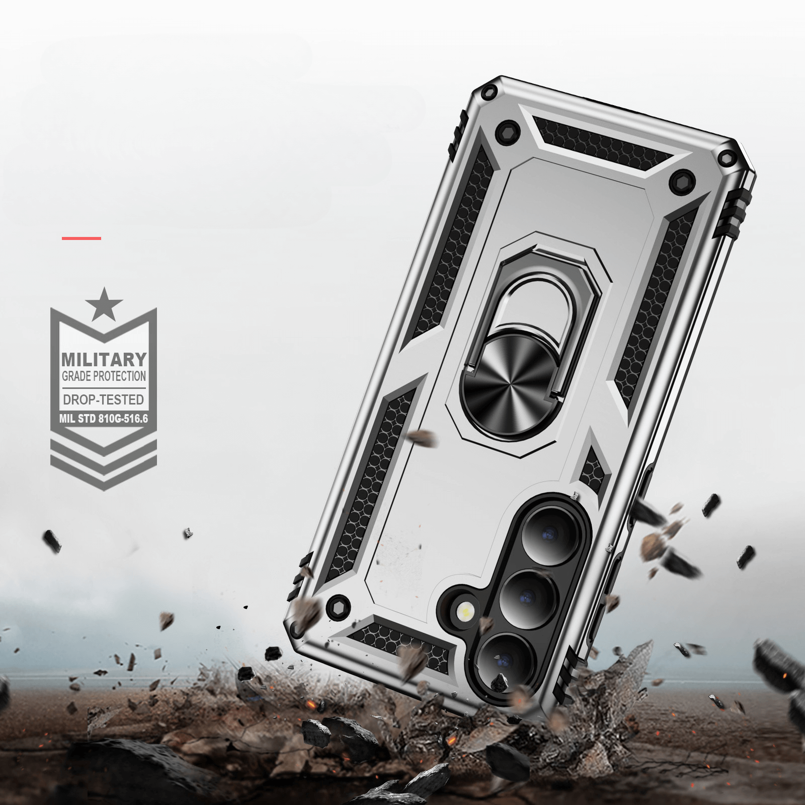 Galaxy S26+ Plus - Robusta back cover con kickstand