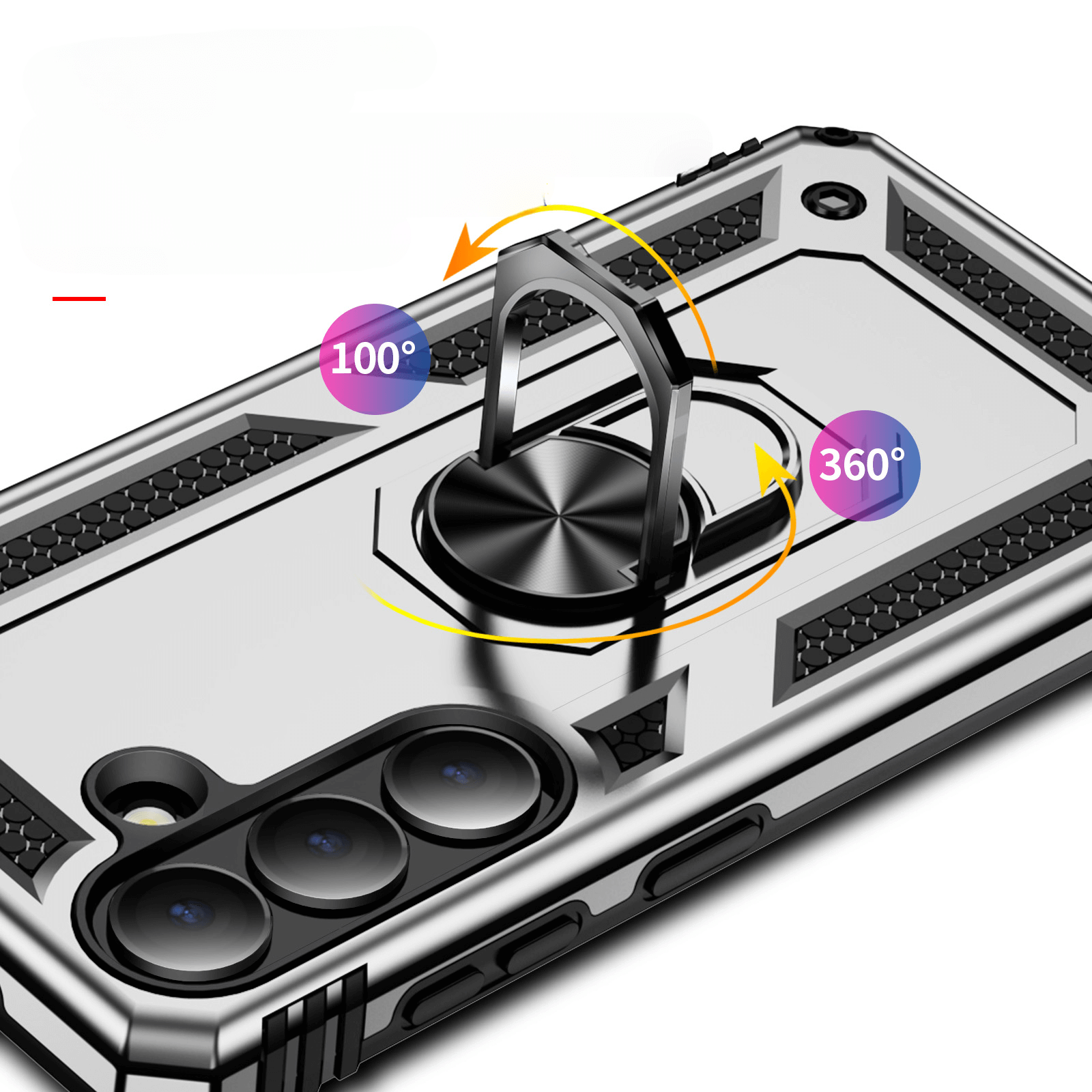 Galaxy S26+ Plus - Robusta back cover con kickstand