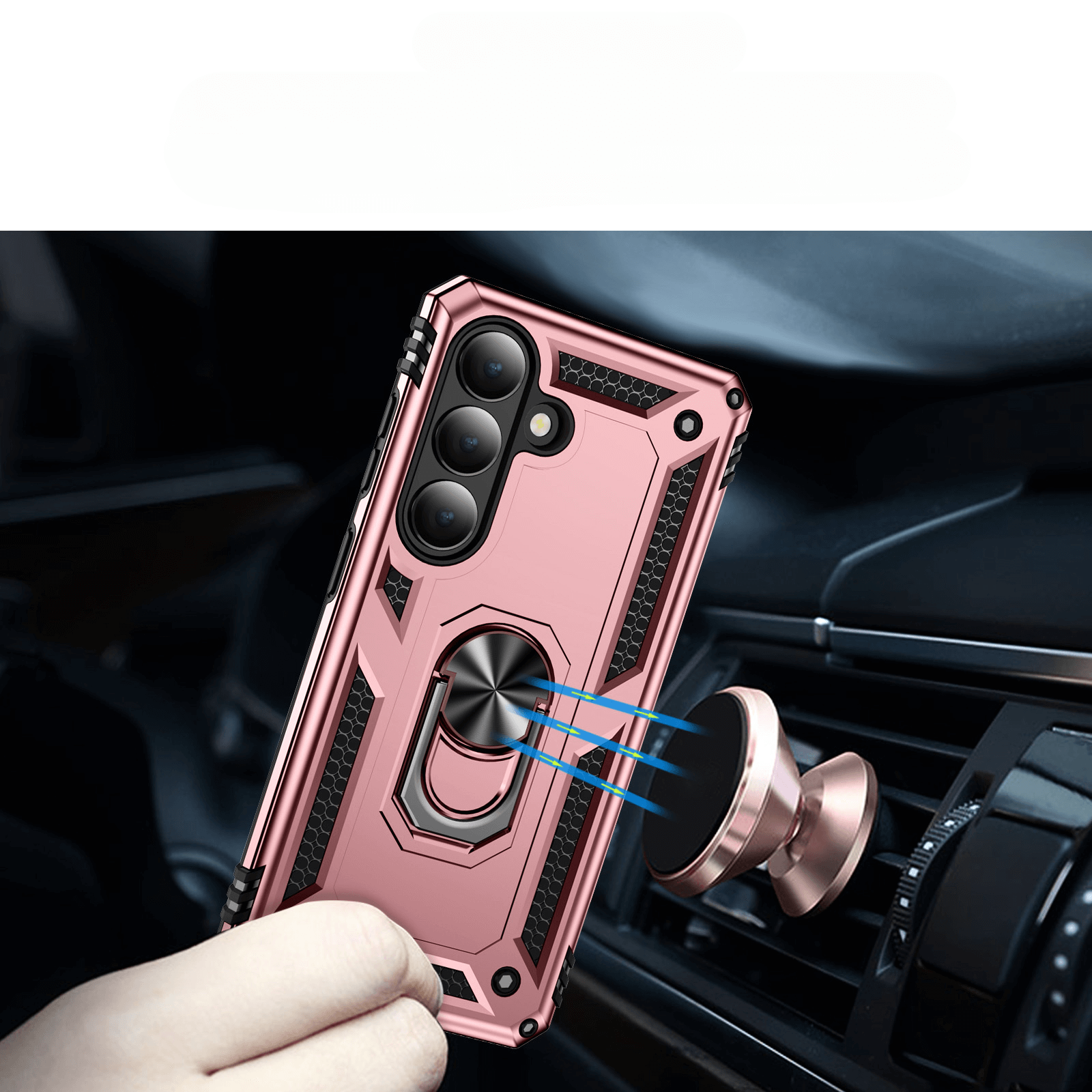 Galaxy S26+ Plus - Robusta back cover con kickstand