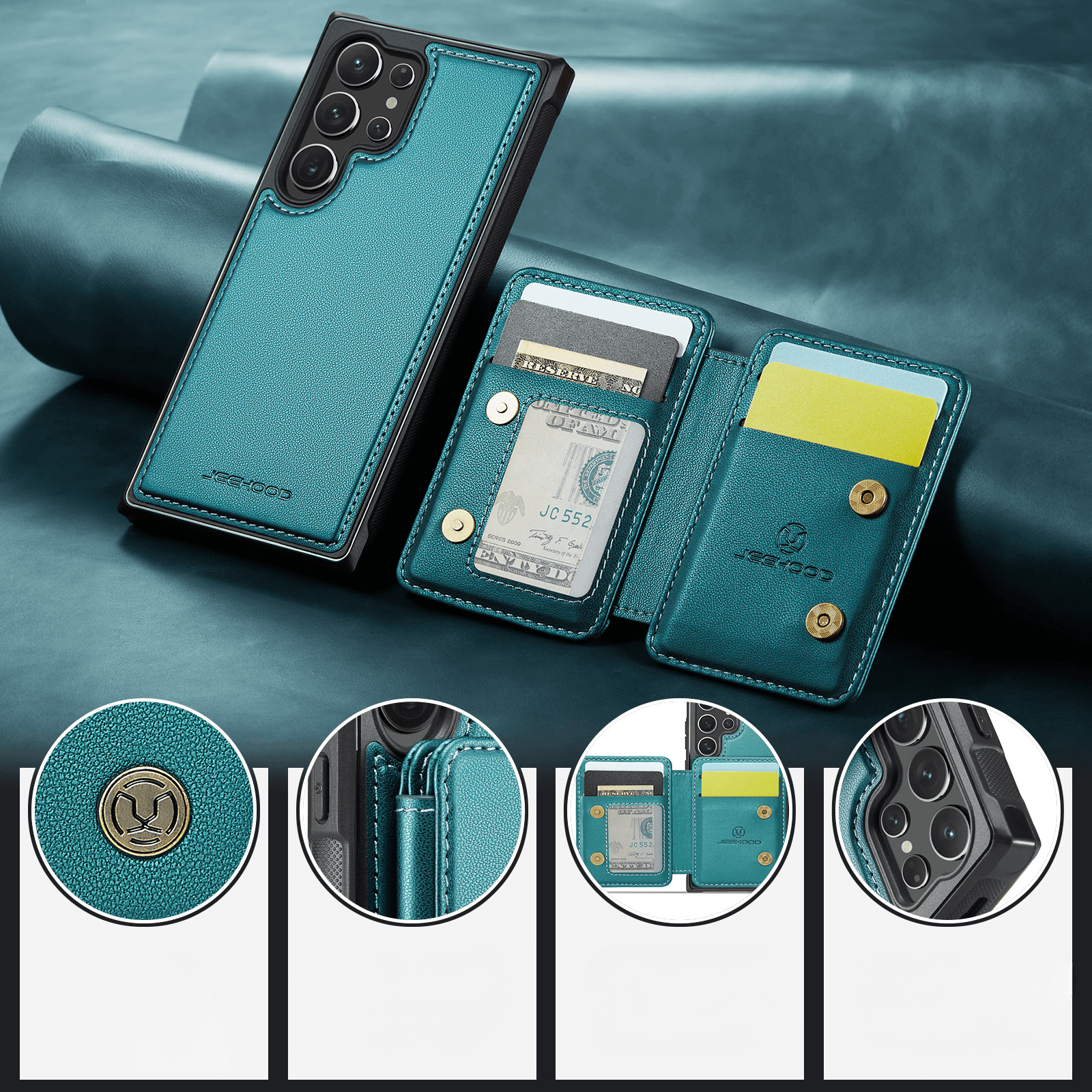 Galaxy S26 Ultra - Custodia 2-in-1 con taschetta per carta di credito