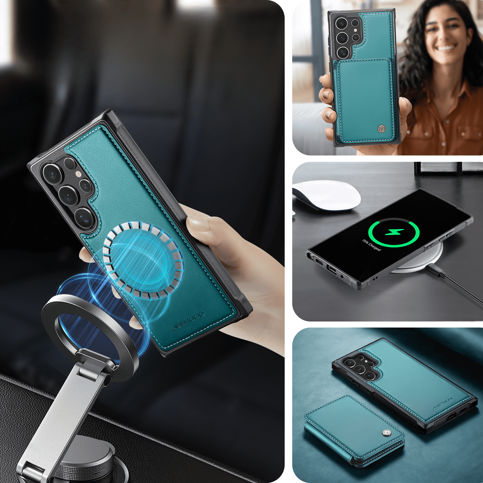 Galaxy S26 Ultra - Custodia 2-in-1 con taschetta per carta di credito