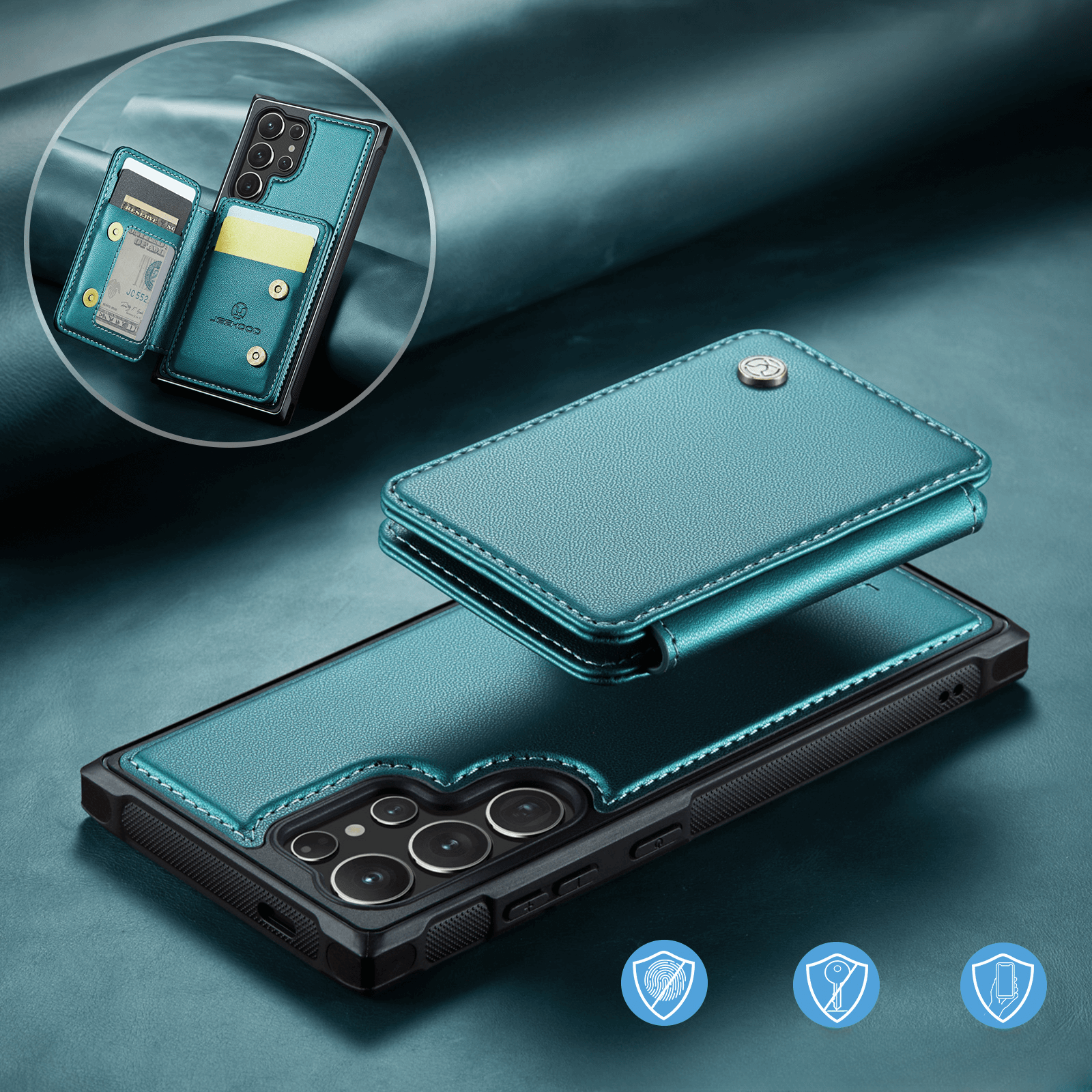 Galaxy S26 Ultra - Custodia 2-in-1 con taschetta per carta di credito