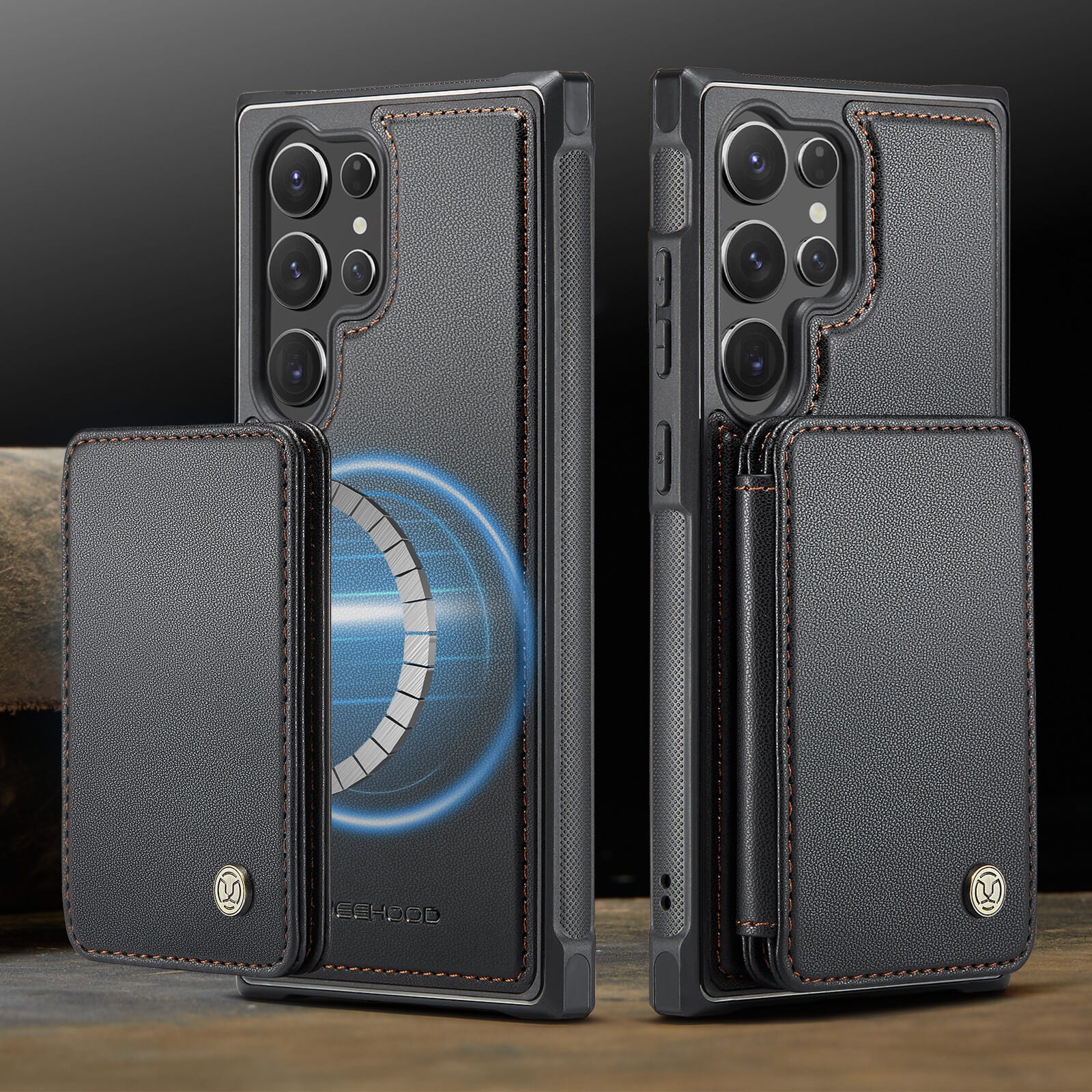 Galaxy S26 Ultra - Custodia 2-in-1 con taschetta per carta di credito