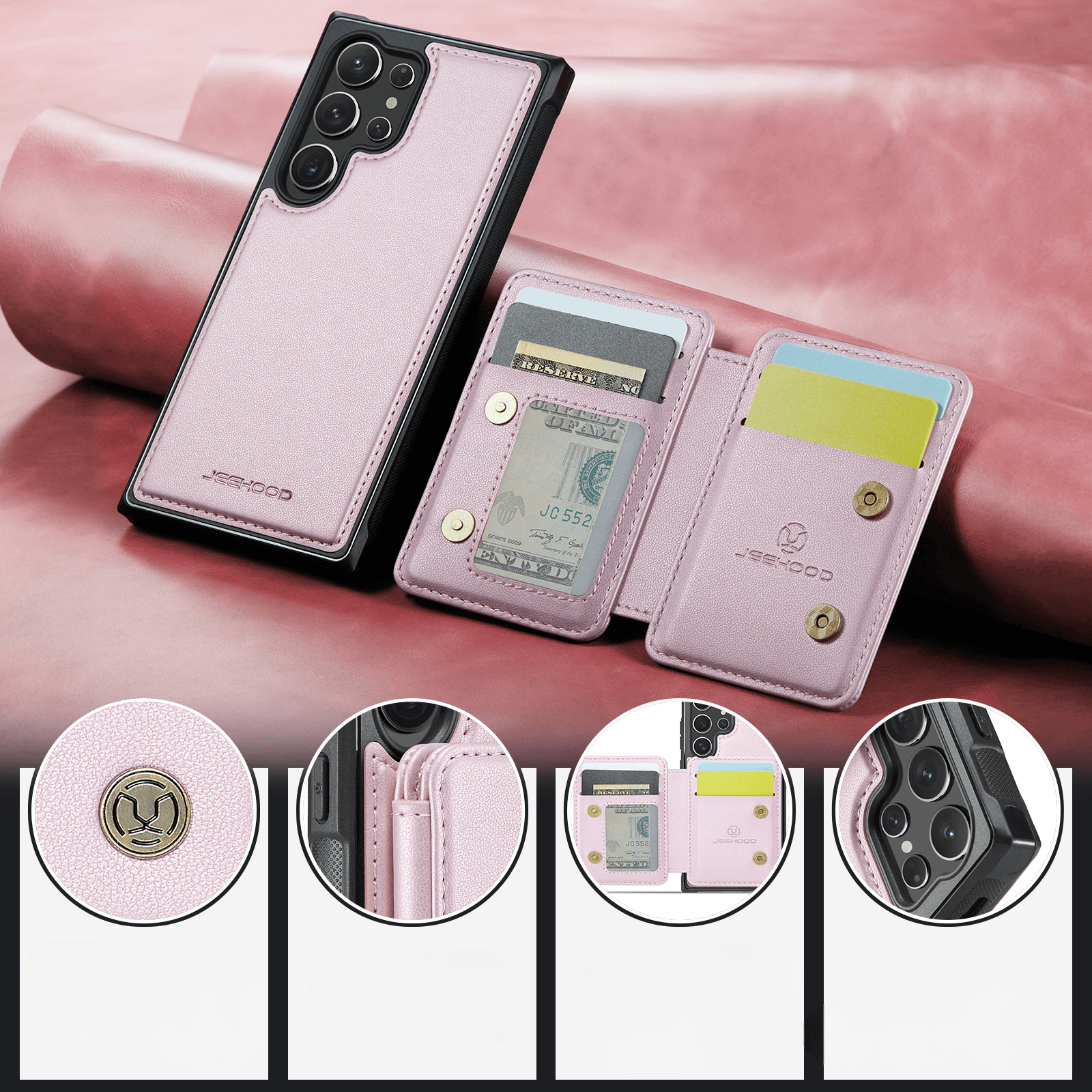 Galaxy S26 Ultra - Custodia 2-in-1 con taschetta per carta di credito