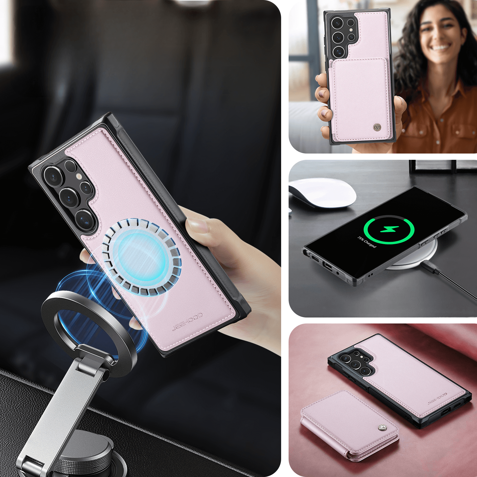 Galaxy S26 Ultra - Custodia 2-in-1 con taschetta per carta di credito