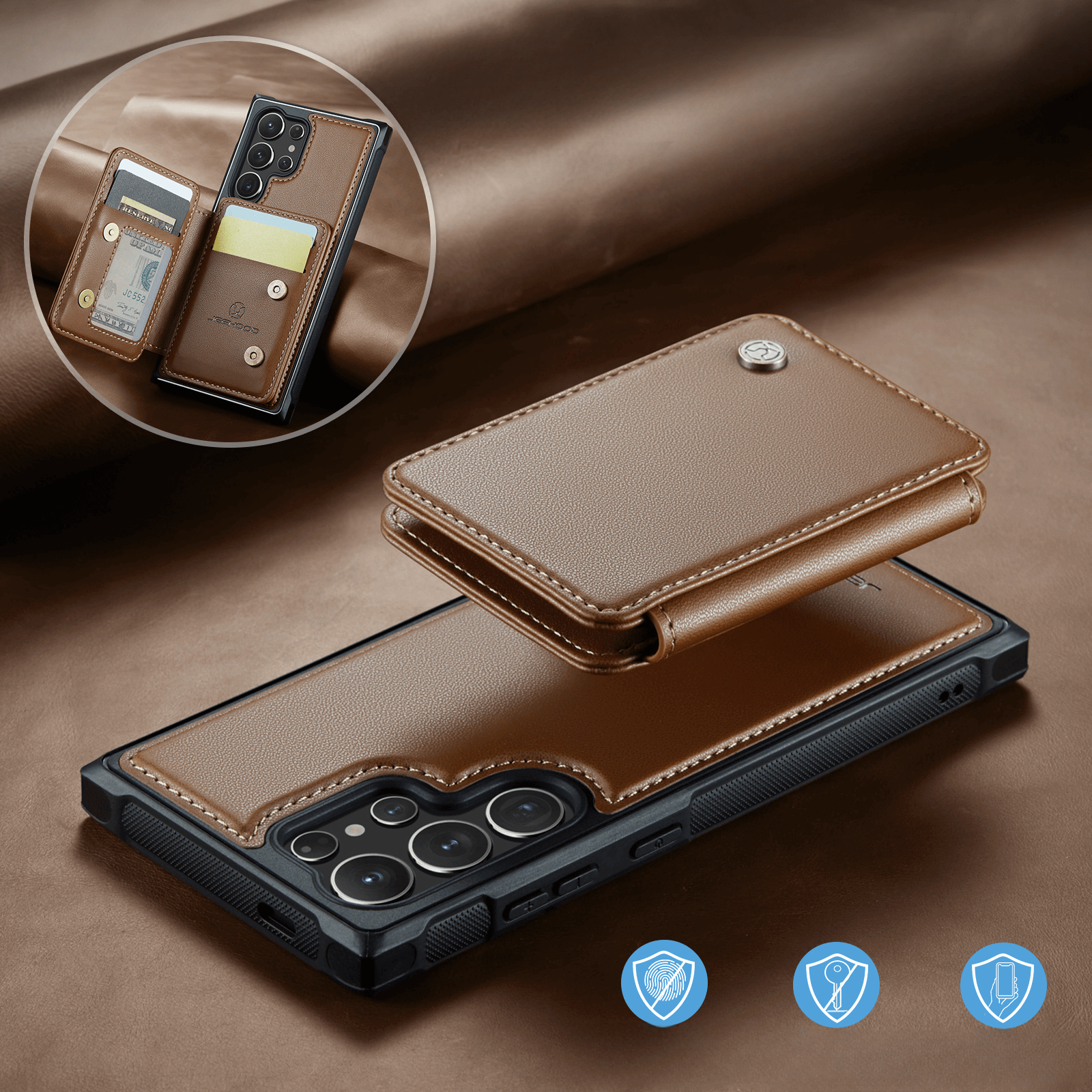 Galaxy S26 Ultra - Custodia 2-in-1 con taschetta per carta di credito