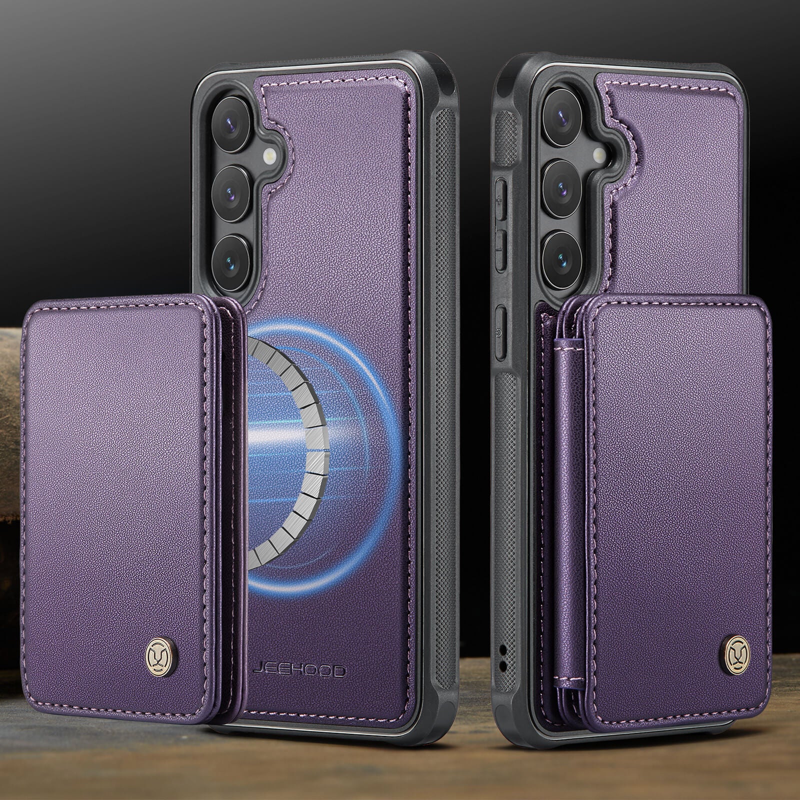 Galaxy S26 - Custodia 2-in-1 con taschetta per carta di credito