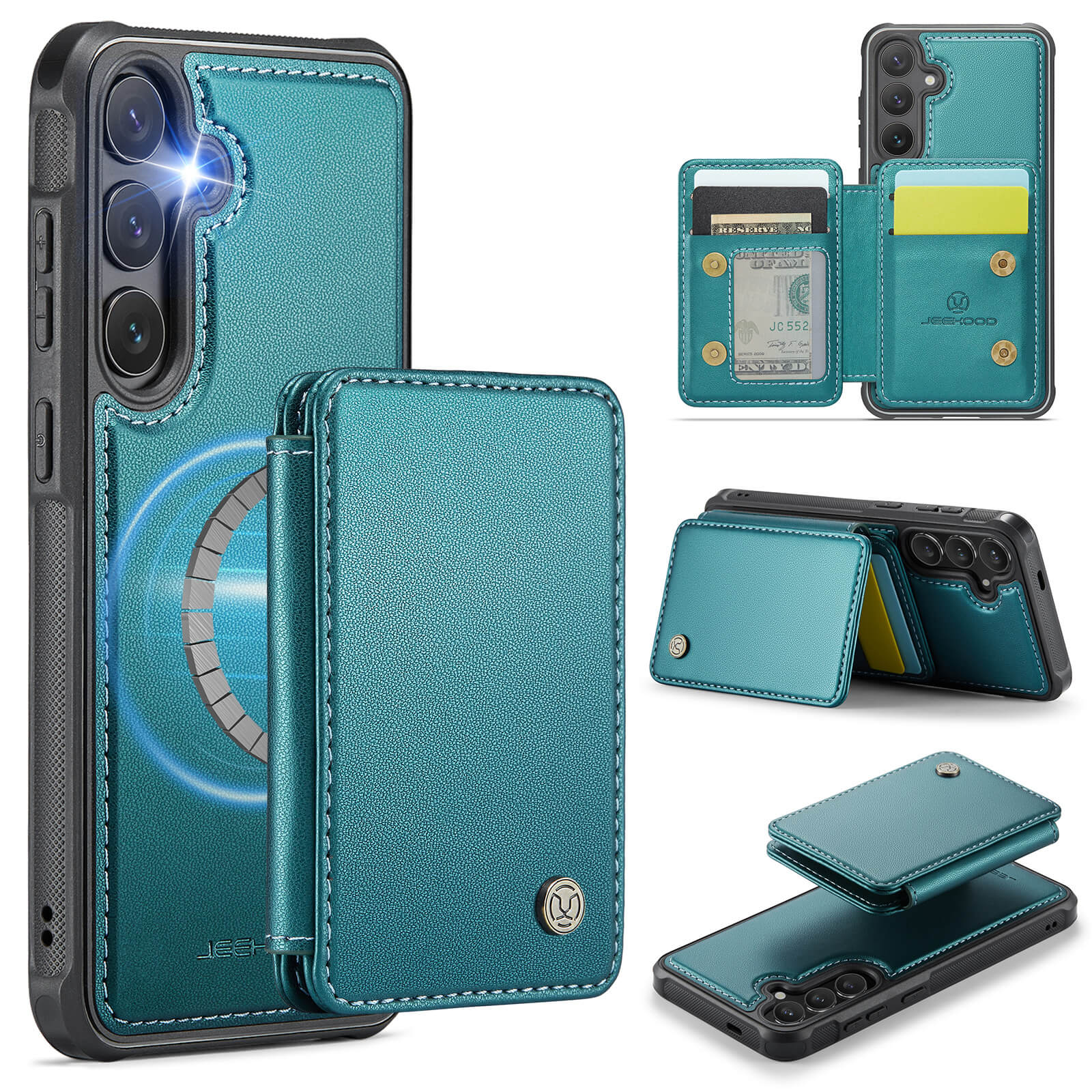 Galaxy S26 - Custodia 2-in-1 con taschetta per carta di credito