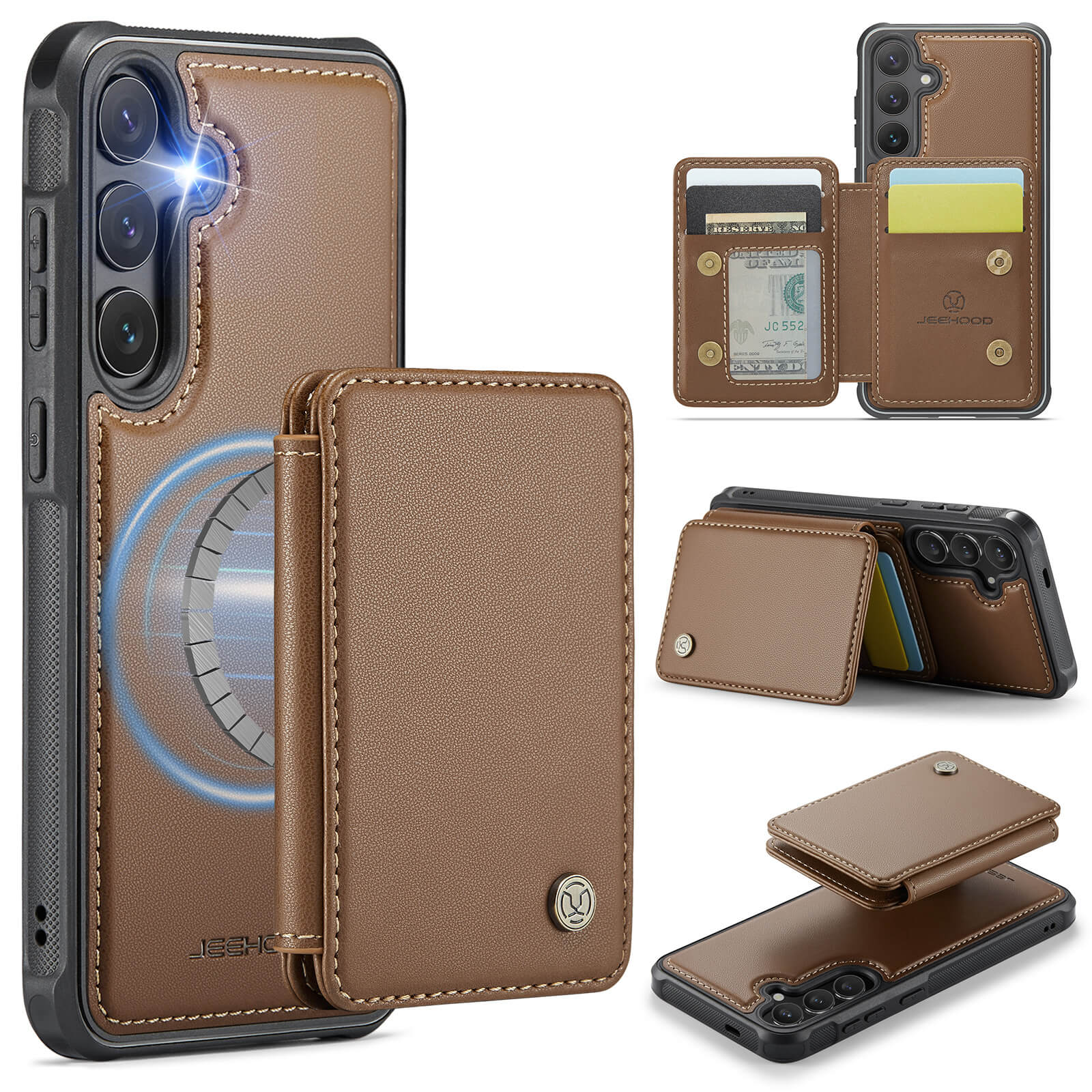 Galaxy S26 - Custodia 2-in-1 con taschetta per carta di credito