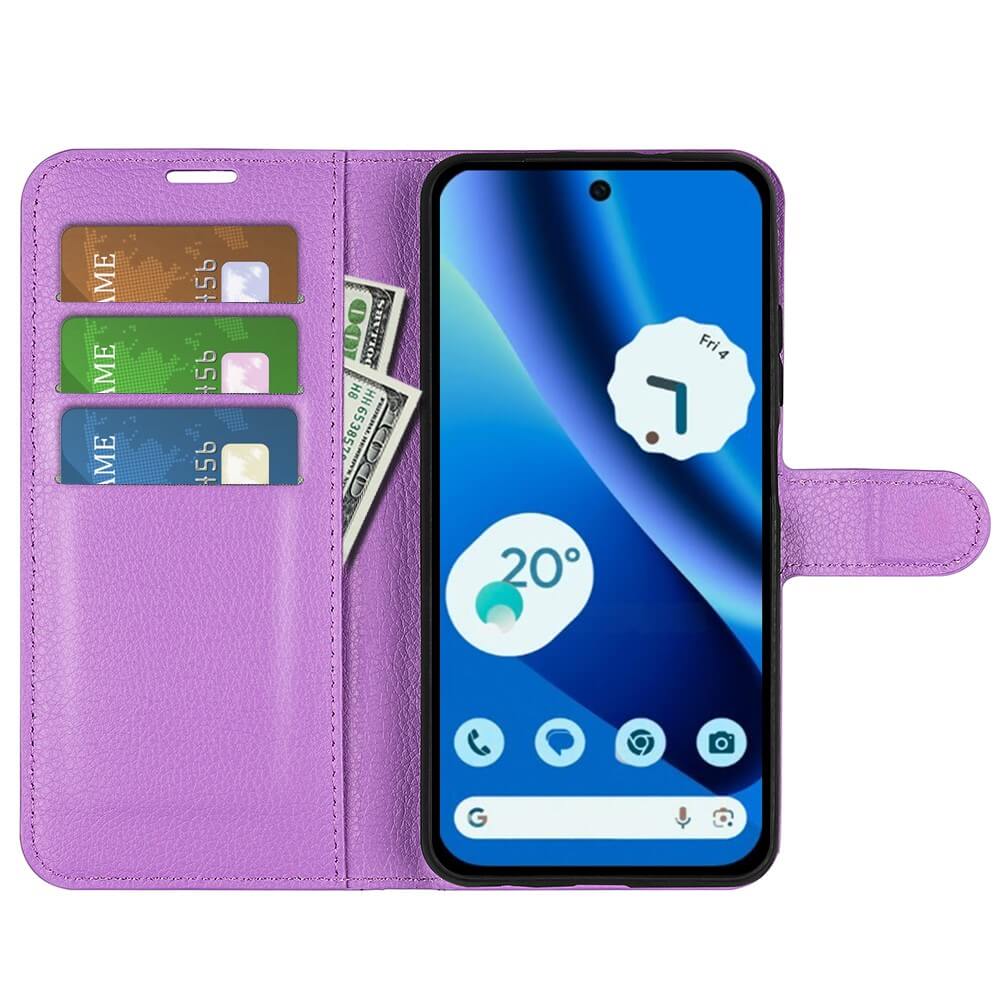 Google Pixel 10a - Leder Etui Hülle