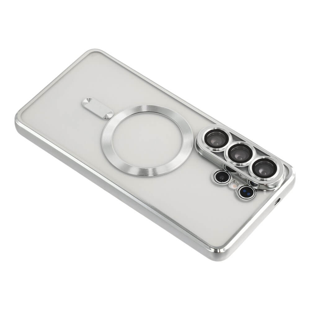 Galaxy S26 Ultra - Custodia con design metallico e protezione della fotocamera