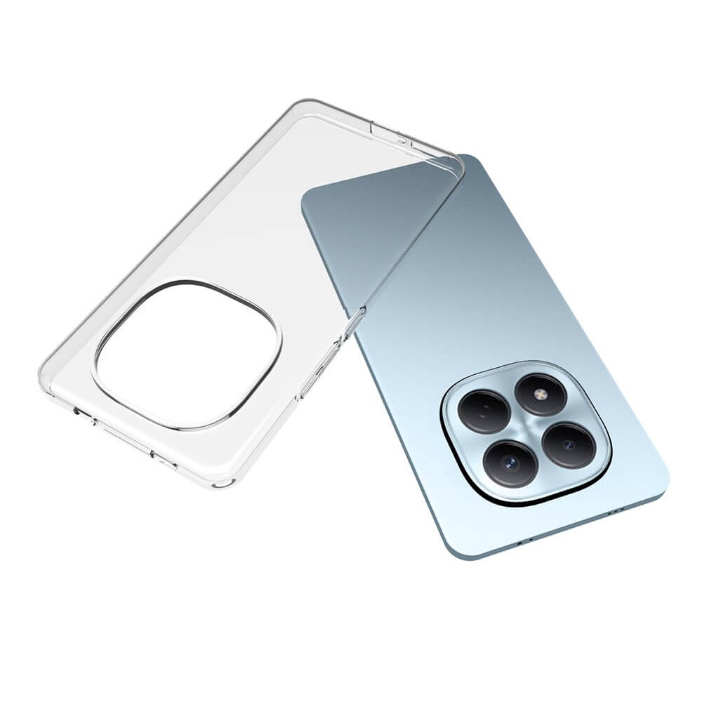 Xiaomi Redmi Note 15 Pro 4G - Silikon Gummi Case transparent