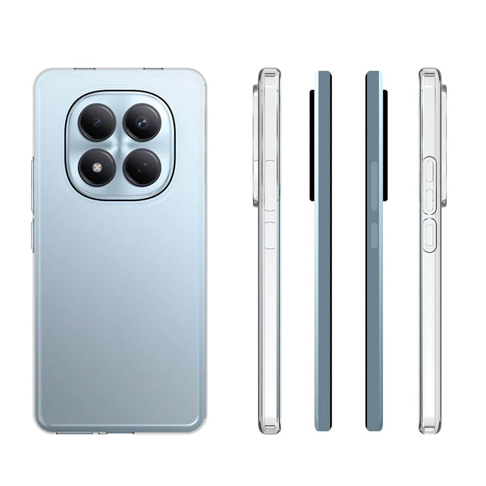 Xiaomi Redmi Note 15 Pro 4G - Silikon Gummi Case transparent