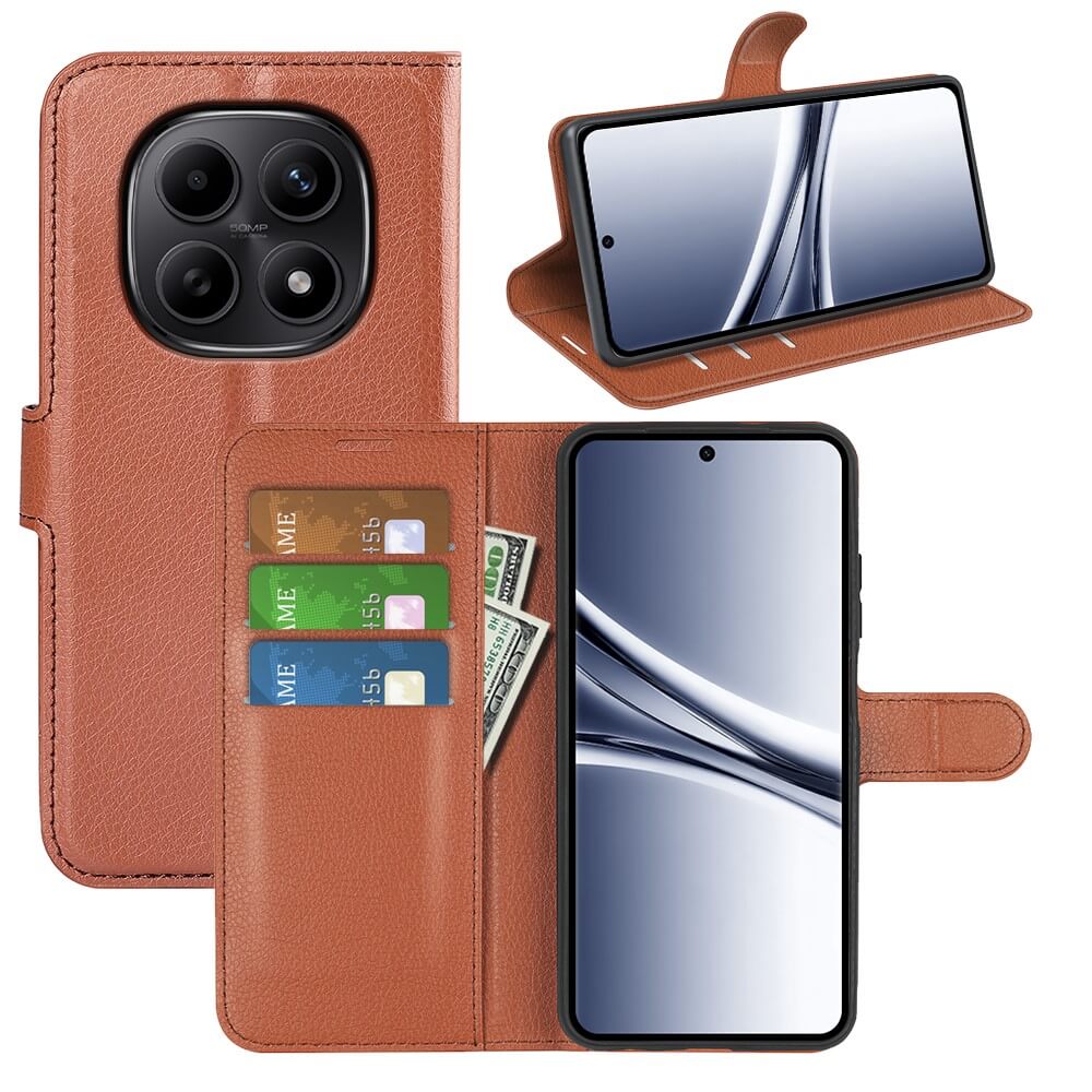 Xiaomi Redmi Note 15 4G - Leder Etui Hülle