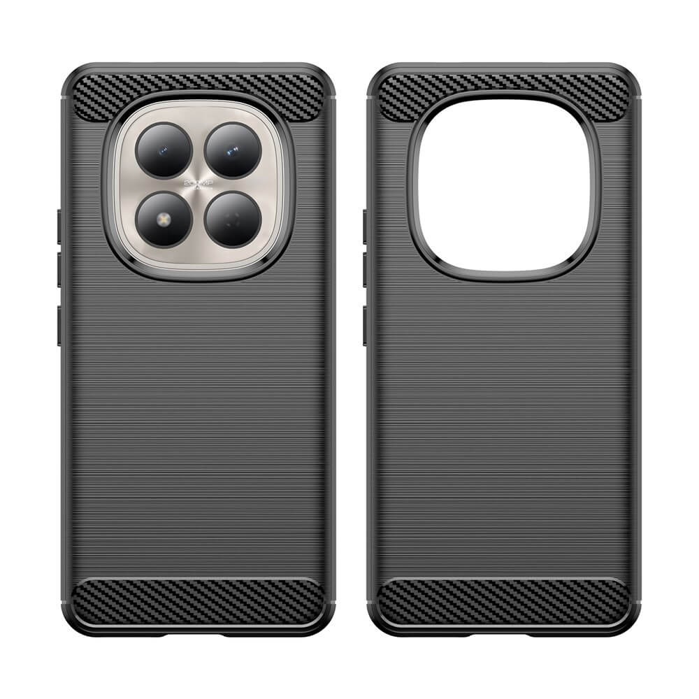 Xiaomi Redmi Note 15 Pro 4G - Cover in look metallo carbonio