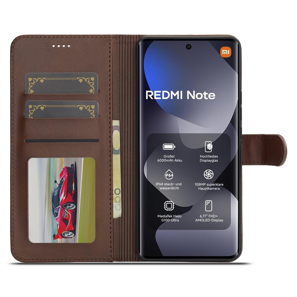 Xiaomi Redmi Note 15 Pro 4G - LC.IMEEKE Custodia in pelle