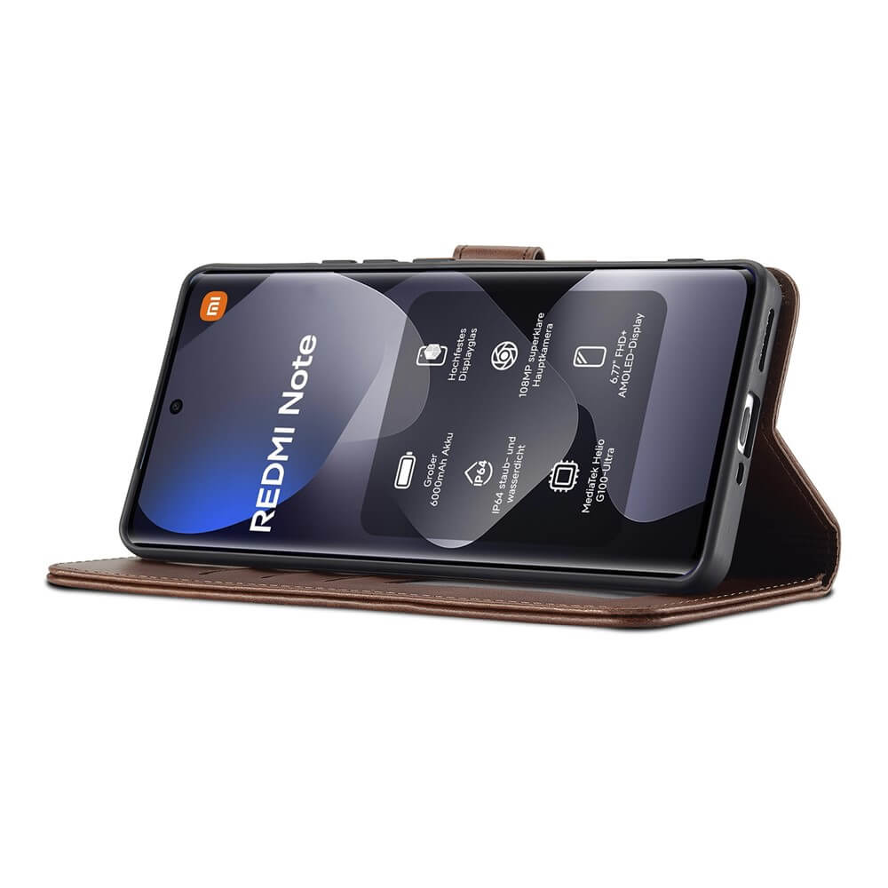 Xiaomi Redmi Note 15 Pro+ / Poco M8 Pro - LC.IMEEKE Custodia in pelle