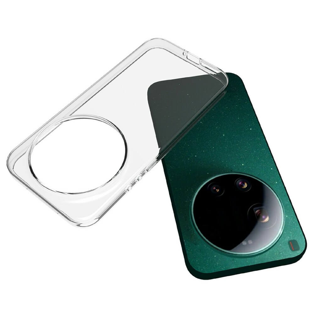 Xiaomi 17 Ultra - Silikon Gummi Case transparent