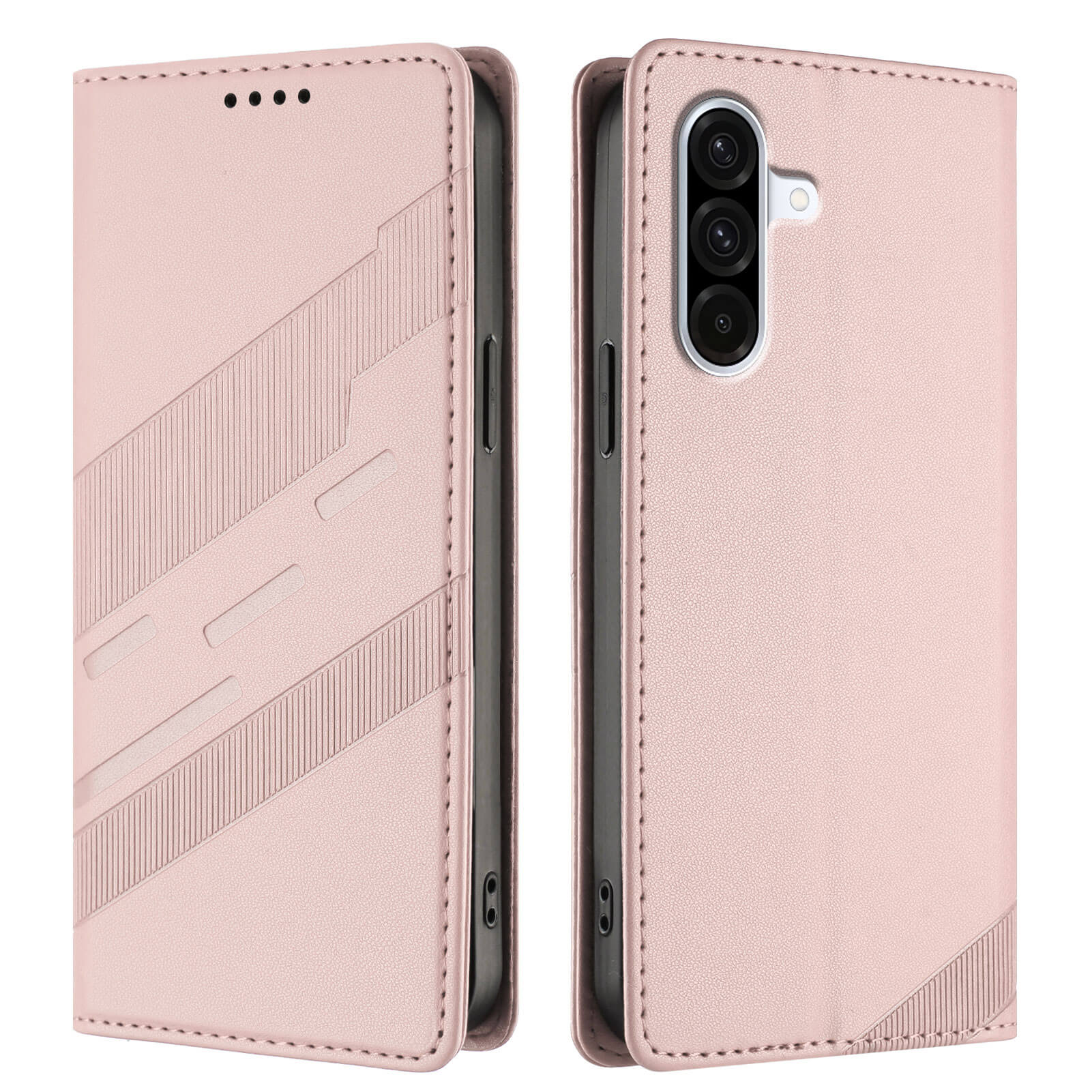 Galaxy A57 - Punk Style Wallet Case mit Standfunktion