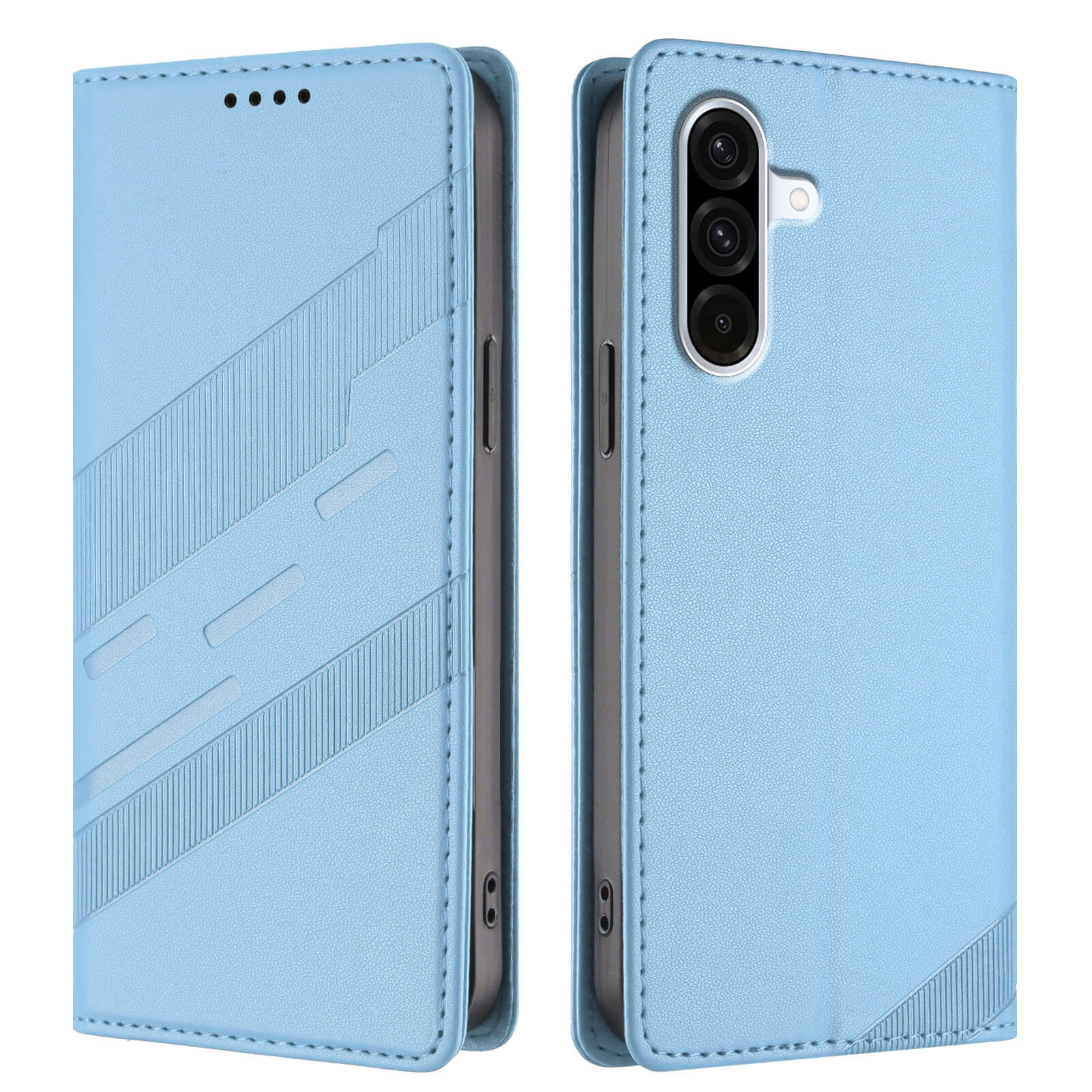 Galaxy A57 - Punk Style Wallet Case mit Standfunktion