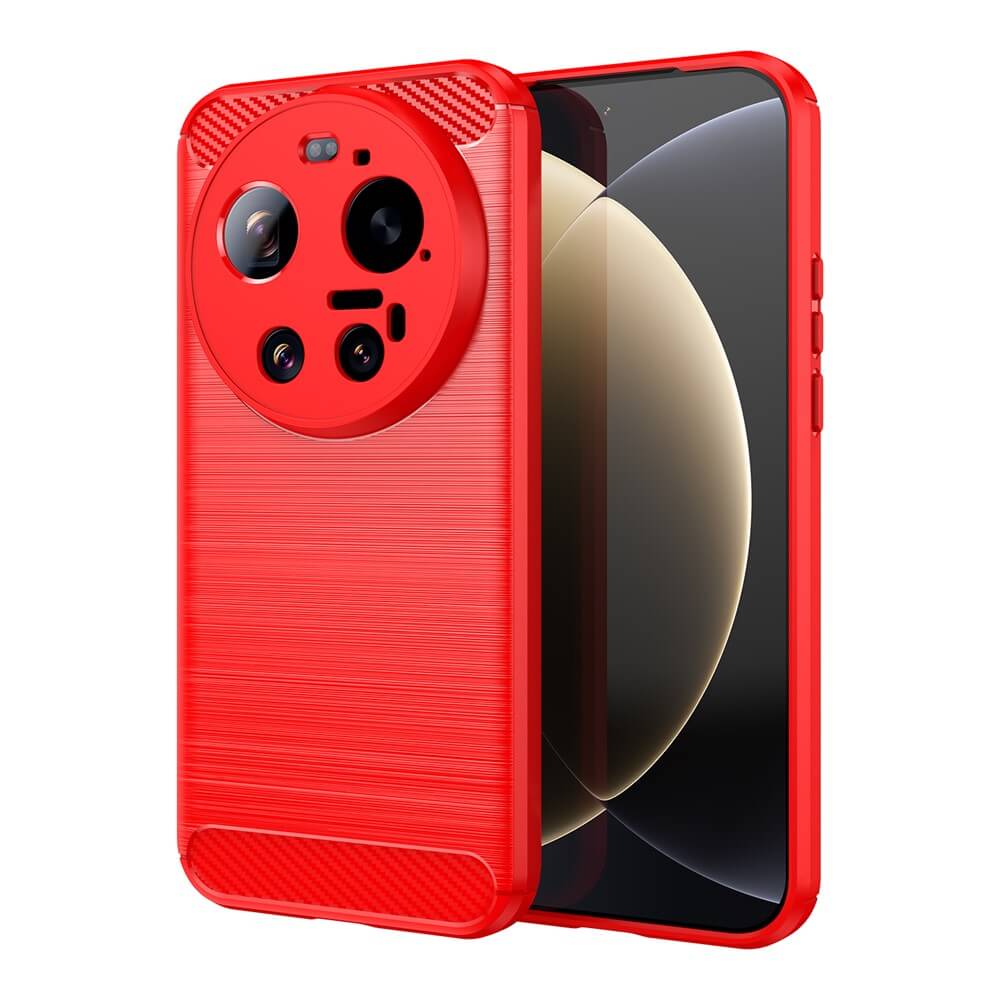 Xiaomi 17 Ultra - Metal Carbon Look Case