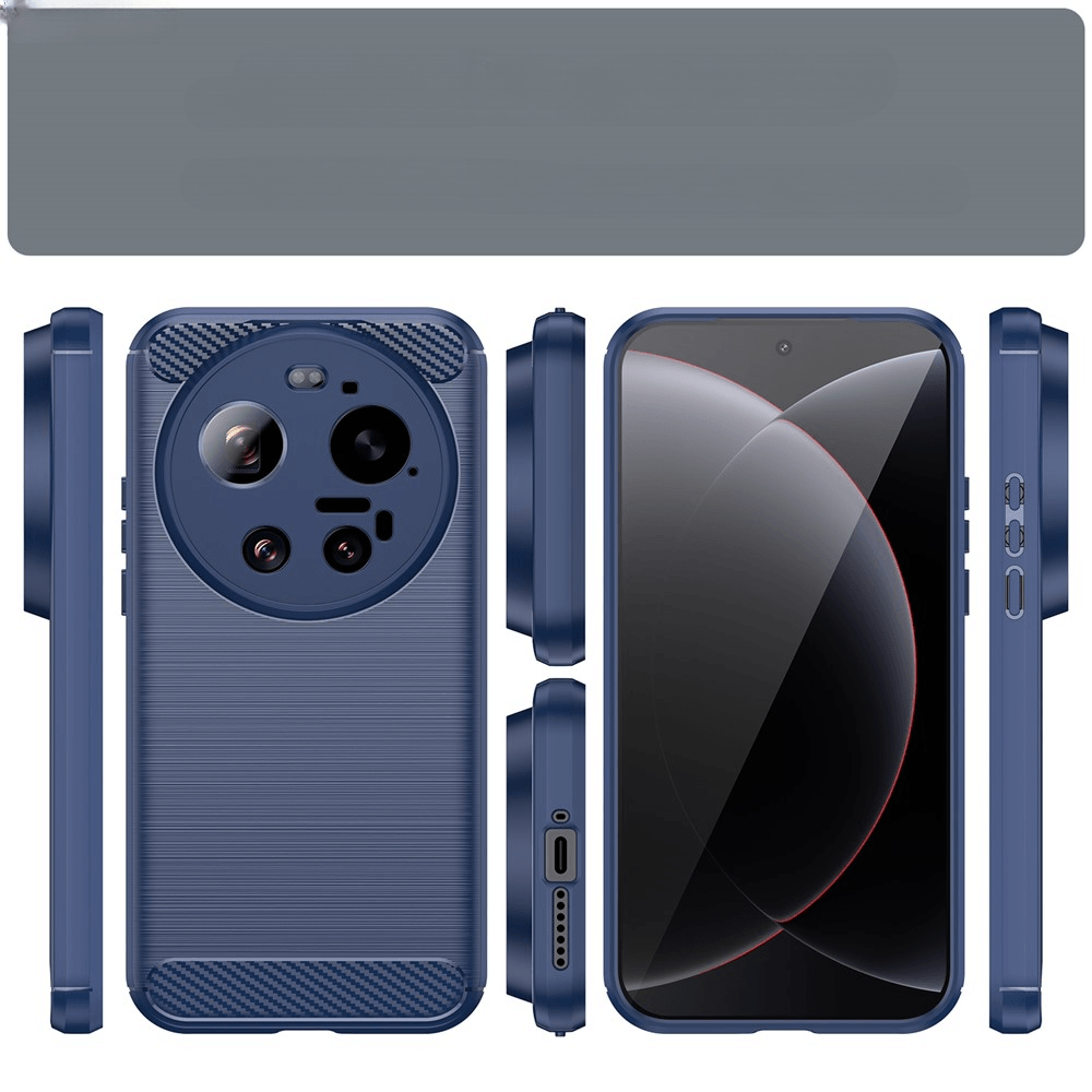 Xiaomi 17 Ultra - Metal Carbon Look Case