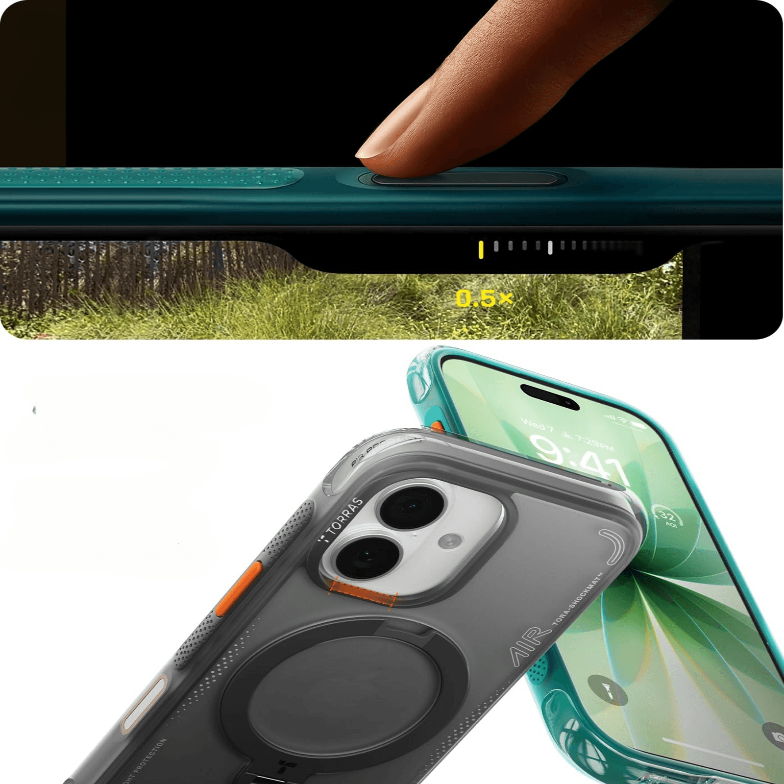 iPhone 17 - TORRAS Ostand Q3 Air Series
