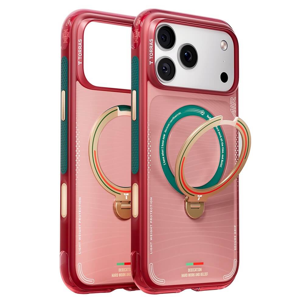 iPhone 17 Pro – TORRAS Ostand Q3 Air MagSafe Wave of Passion – Portugal Limited Edition