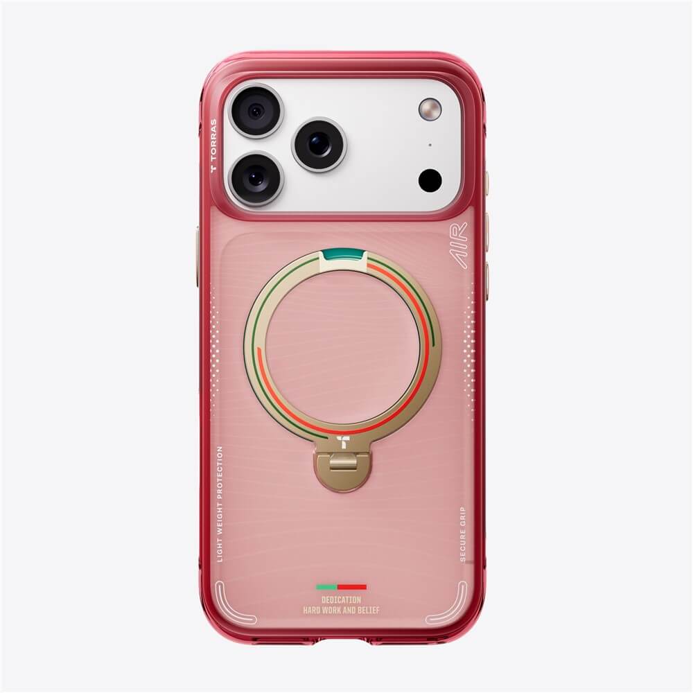 iPhone 17 Pro – TORRAS Ostand Q3 Air MagSafe Wave of Passion – Portugal Limited Edition