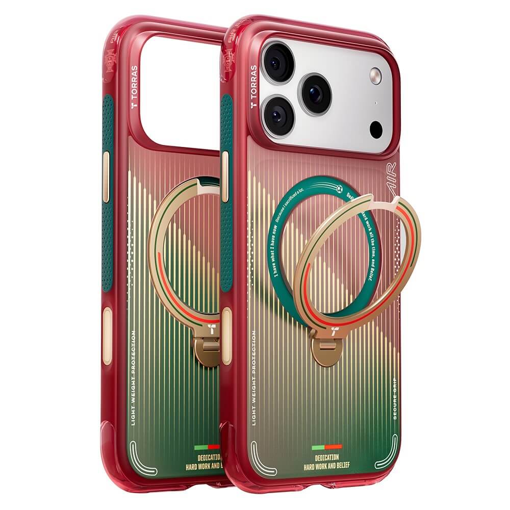iPhone 17 Pro – TORRAS Ostand Q3 Air MagSafe Glory Slash – Portugal Limited Edition