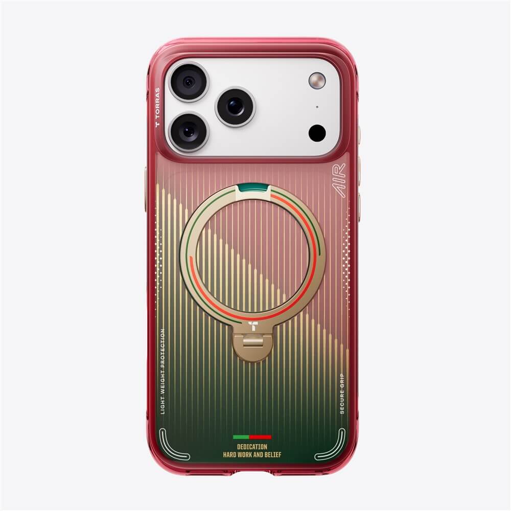 iPhone 17 Pro – TORRAS Ostand Q3 Air MagSafe Glory Slash – Portugal Limited Edition