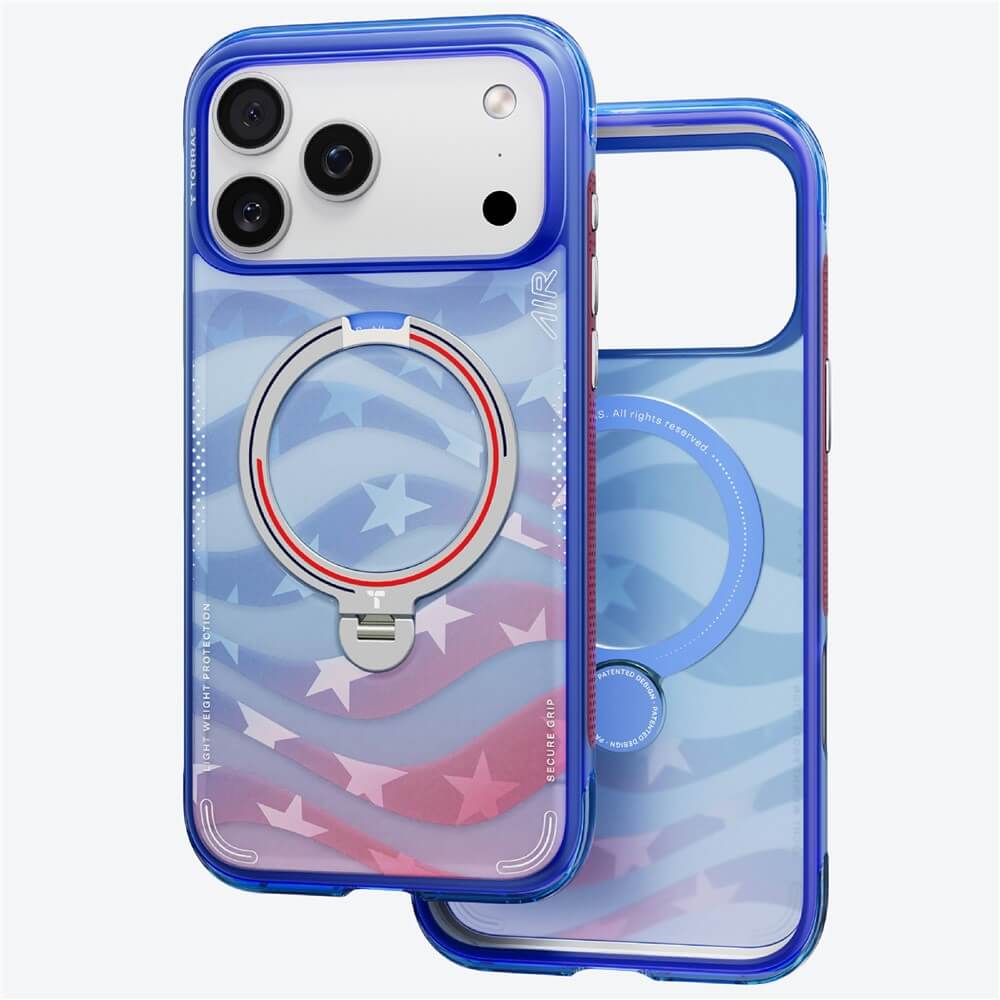 iPhone 17 Pro – TORRAS Ostand Q3 Air MagSafe US Starlight - Limited Edition