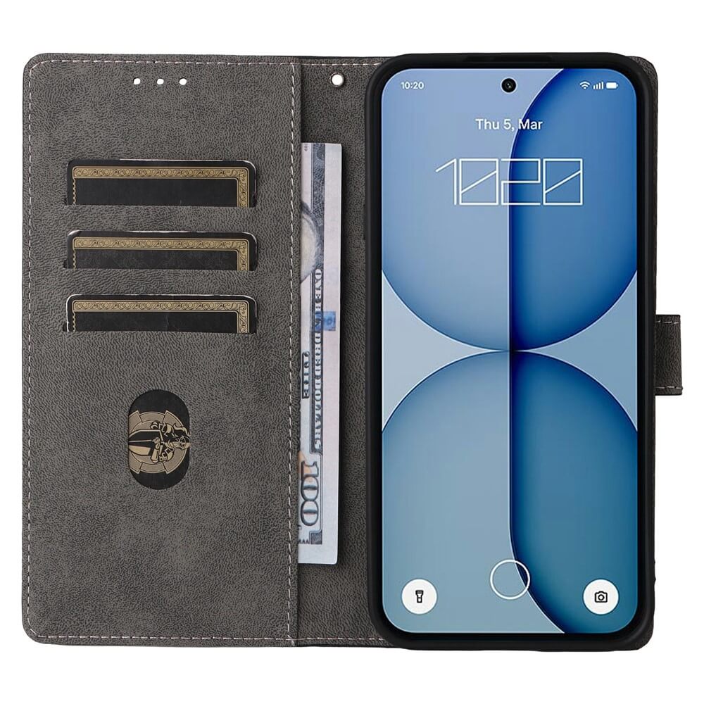 Nothing Phone (4a) - Ledertasche mit RFID Blocker
