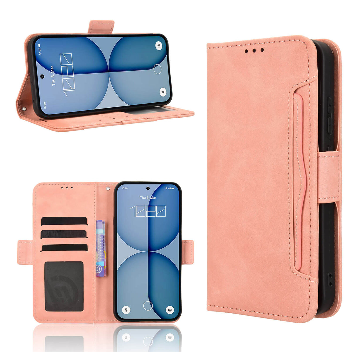 Nothing Phone (4a) – Custodia con scomparti multipli per carte